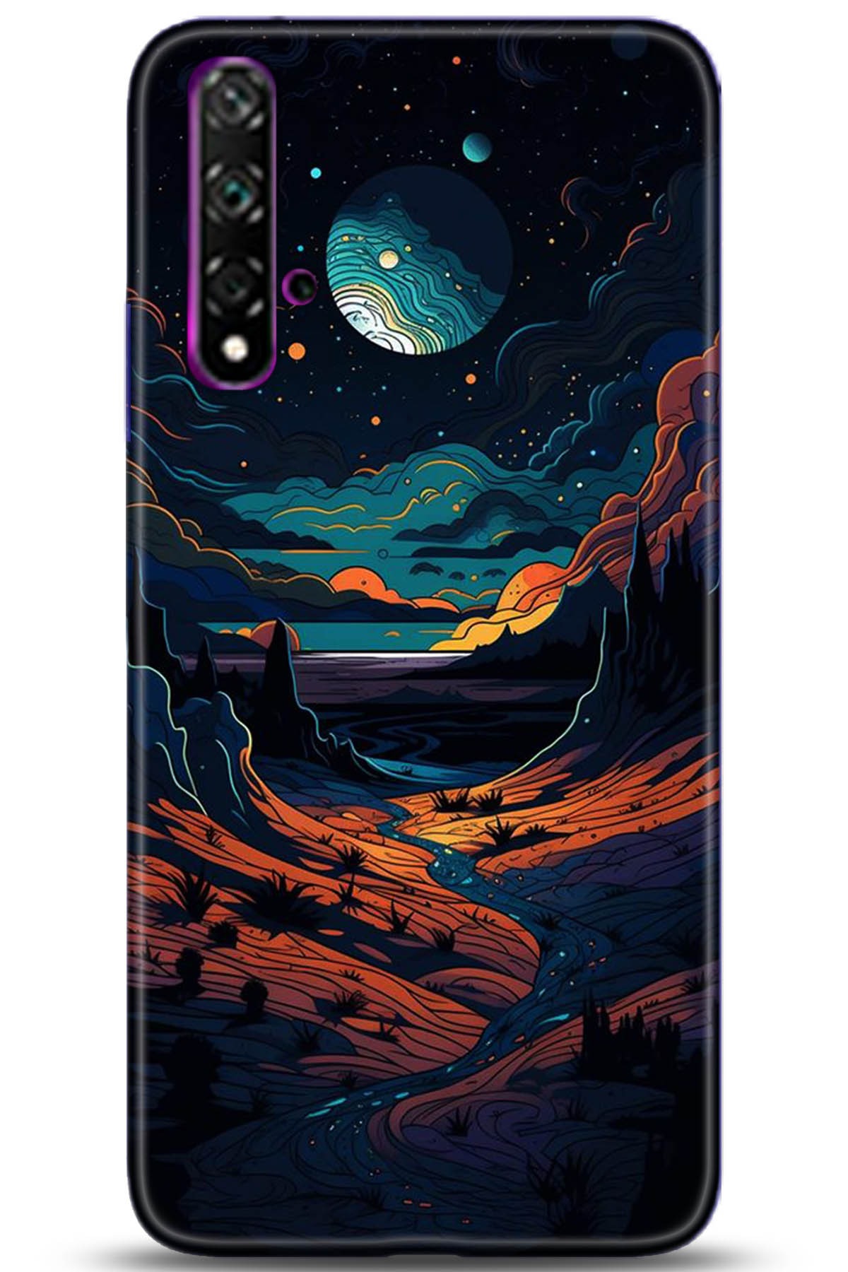 Honor 20 Kılıf HD Baskılı Kılıf - Followed Institution 5275