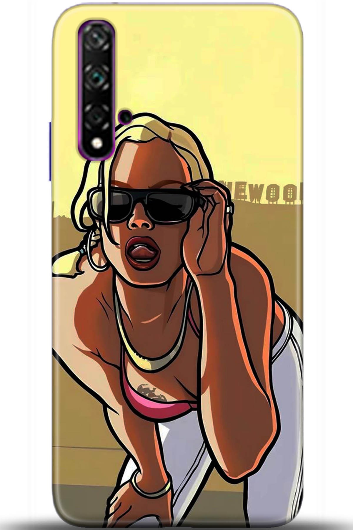 Honor 20 Kılıf HD Baskılı Kılıf - Followed Institution 5412