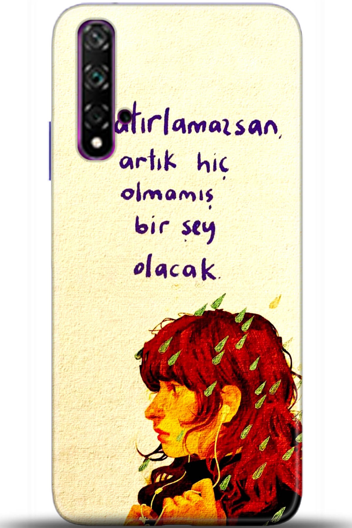 Honor 20 Kılıf HD Baskılı Kılıf - Followed Institution 5595