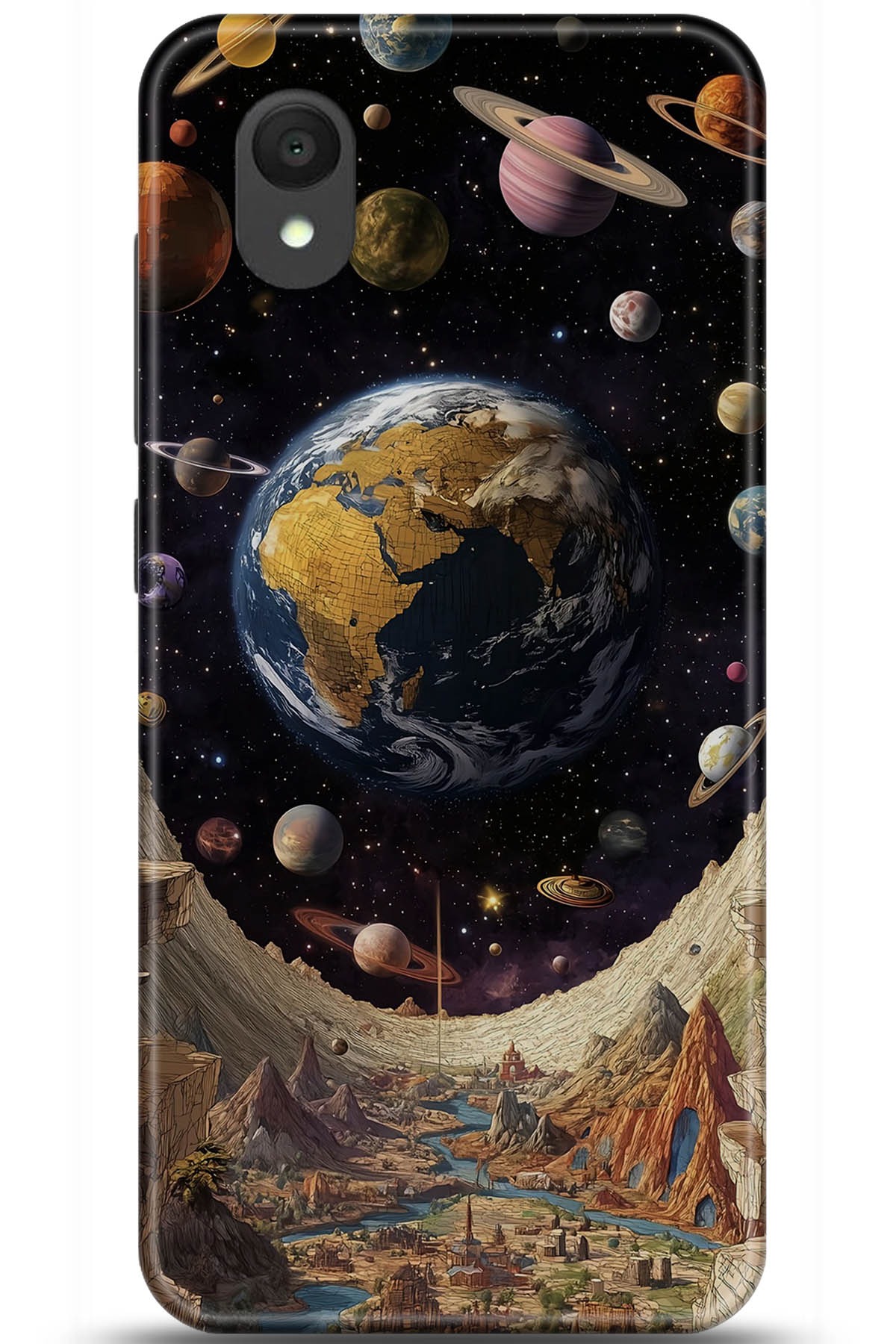 Alcatel 1 2022 Uyumlu Kılıf HD Baskılı Kılıf - Followed Institution 5758