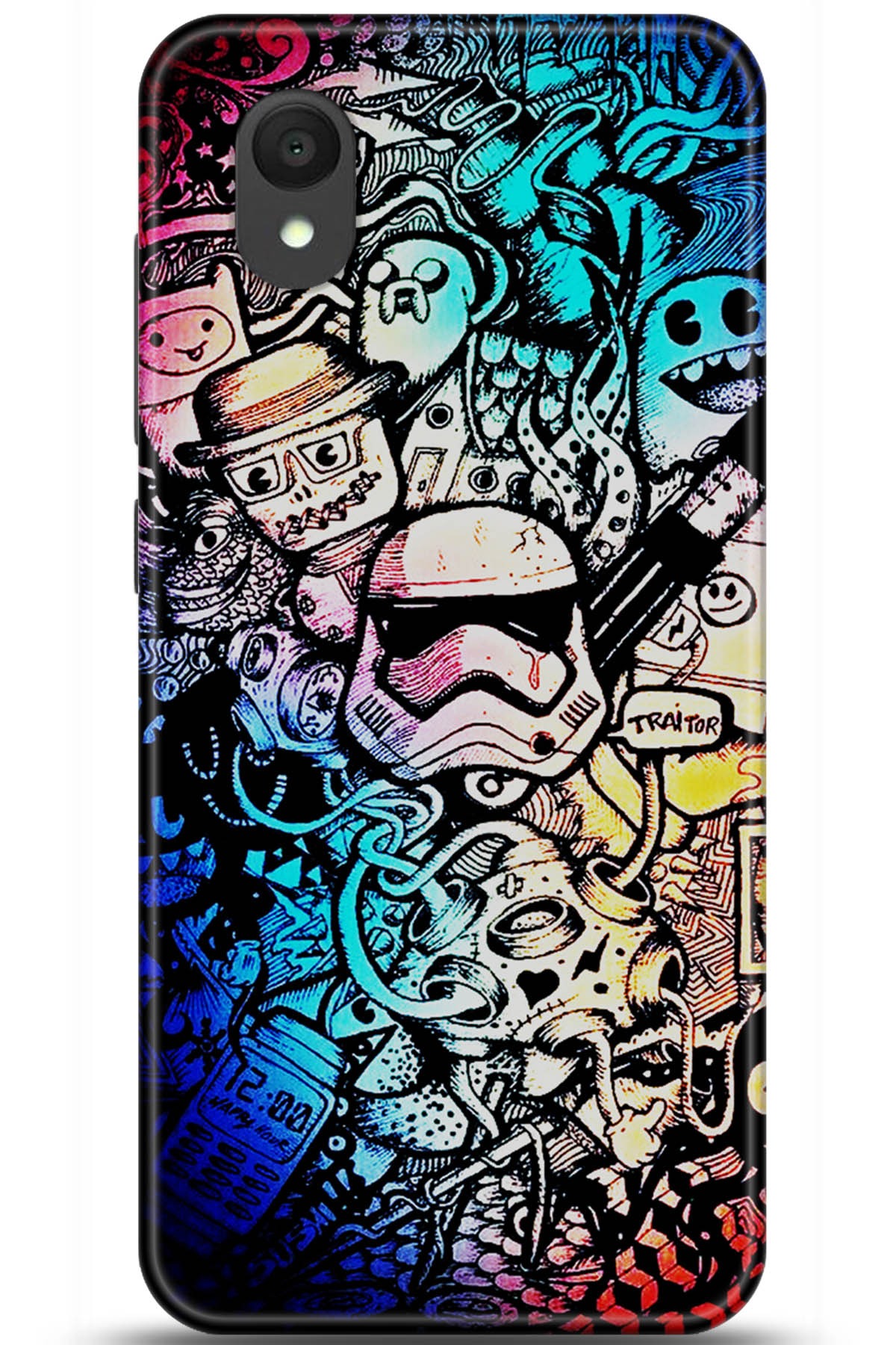 Alcatel 1 2022 Uyumlu Kılıf HD Baskılı Kılıf - Followed Institution 5973