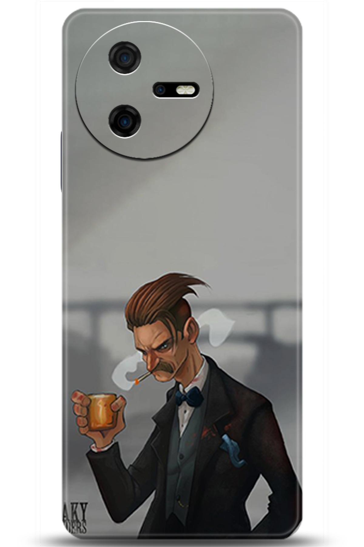 Casper Via A40 Uyumlu Kılıf HD Baskılı Kılıf - Followed Institution 5088