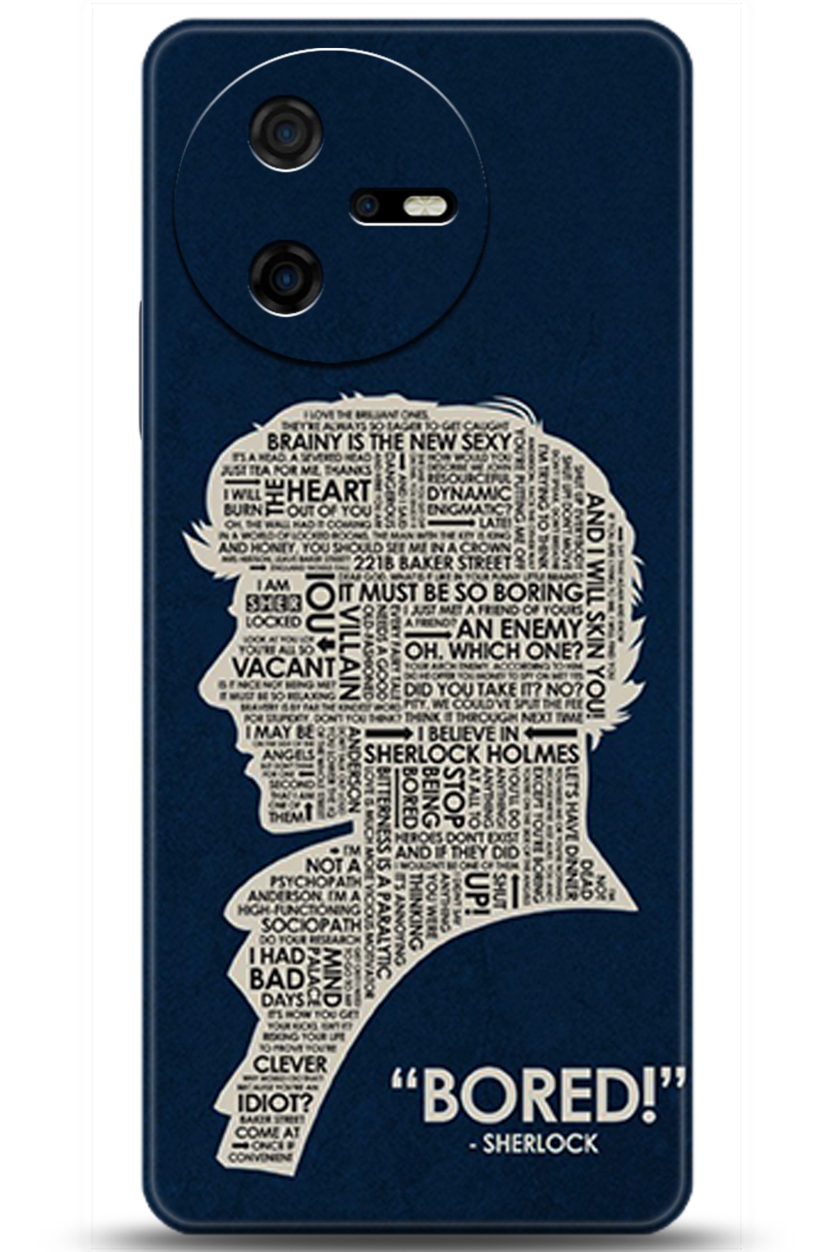 Casper Via A40 Uyumlu Kılıf HD Baskılı Kılıf - Followed Institution 5156