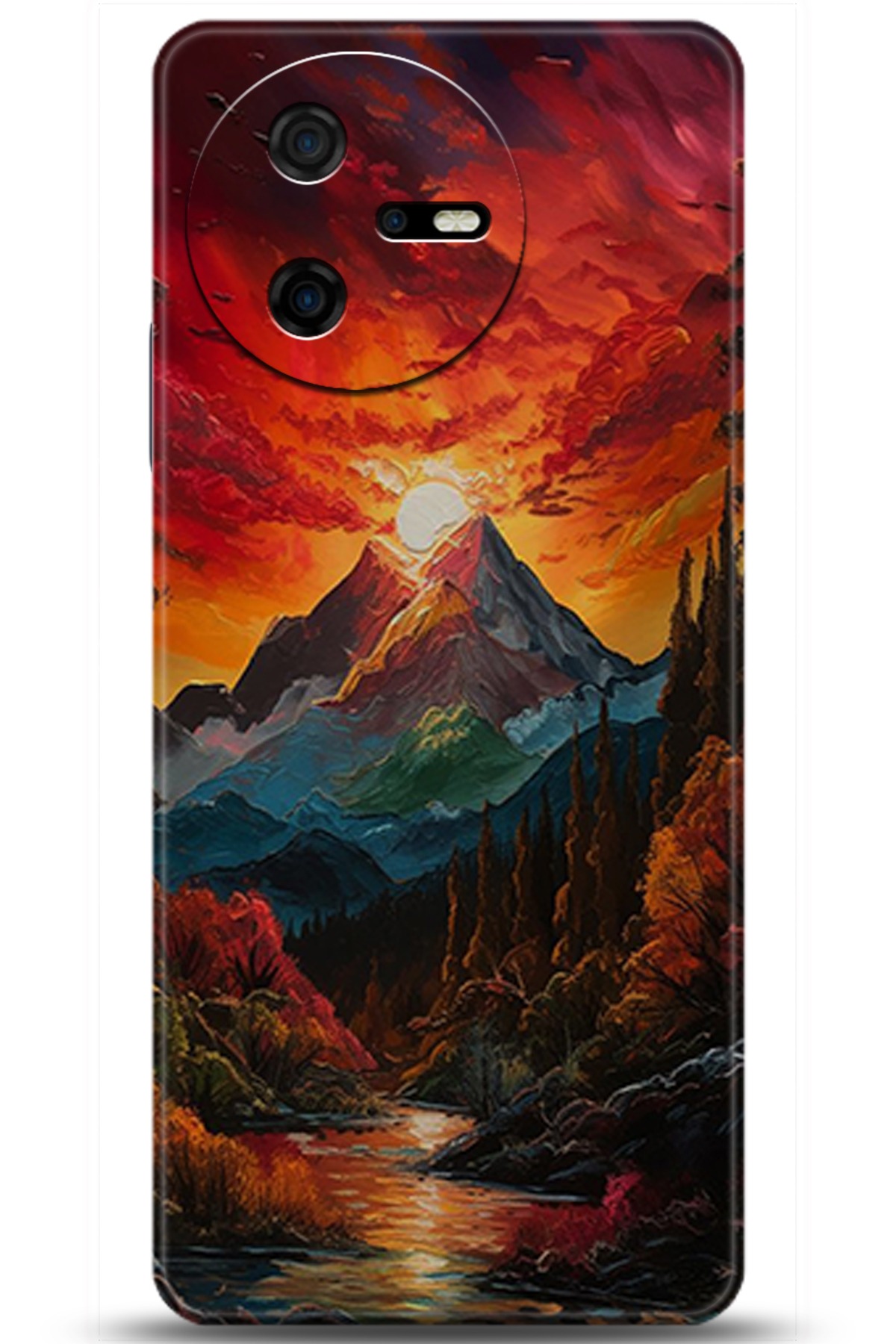 Casper Via A40 Uyumlu Kılıf HD Baskılı Kılıf - Followed Institution 5224