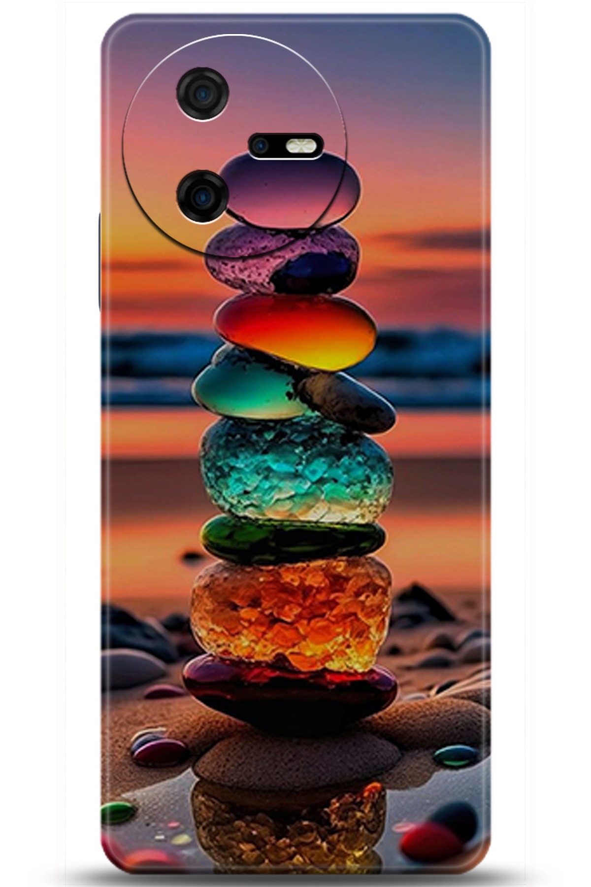 Casper Via A40 Uyumlu Kılıf HD Baskılı Kılıf - Followed Institution 5235