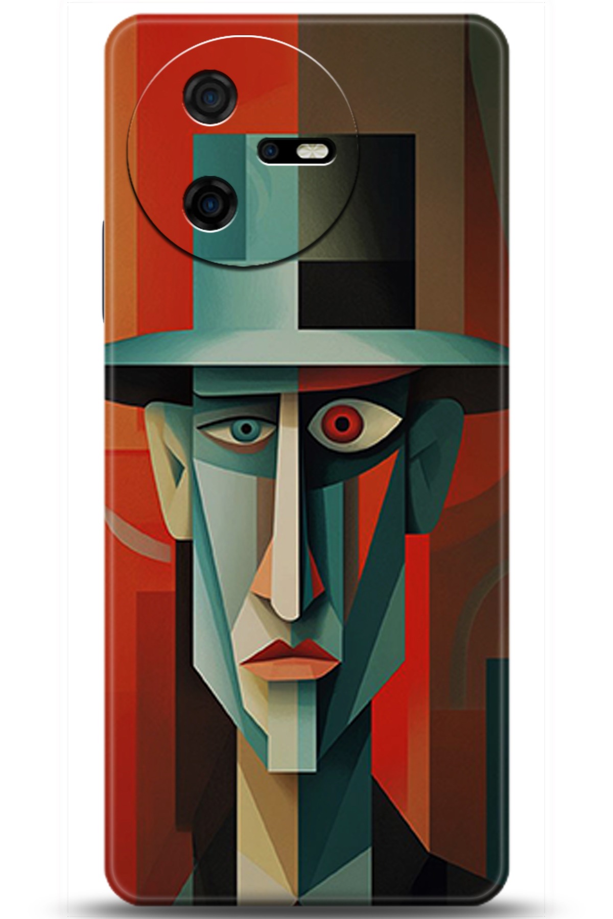 Casper Via A40 Uyumlu Kılıf HD Baskılı Kılıf - Followed Institution 5325