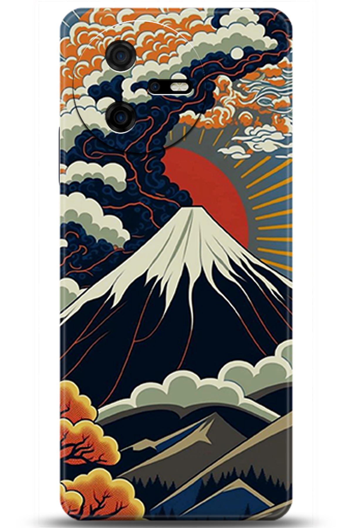 Casper Via A40 Uyumlu Kılıf HD Baskılı Kılıf - Followed Institution 5342