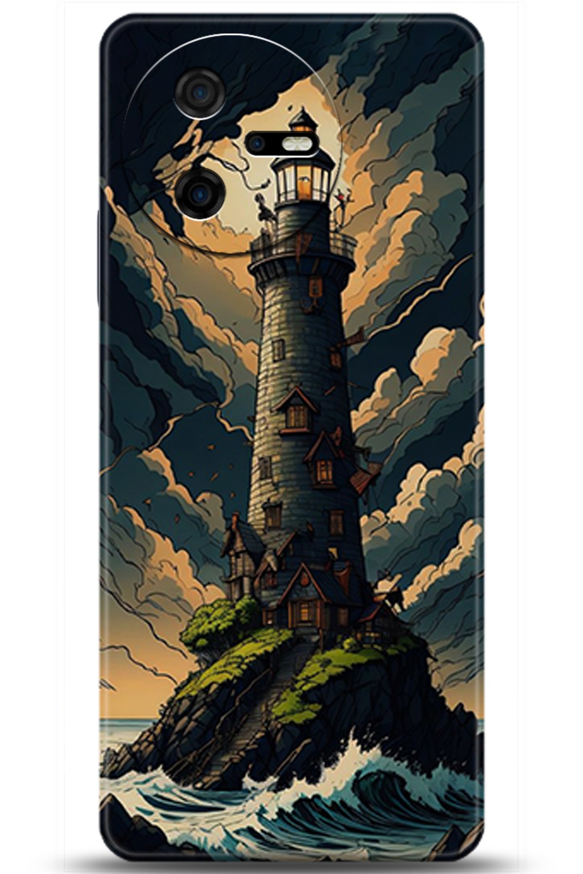 Casper Via A40 Uyumlu Kılıf HD Baskılı Kılıf - Followed Institution 5363