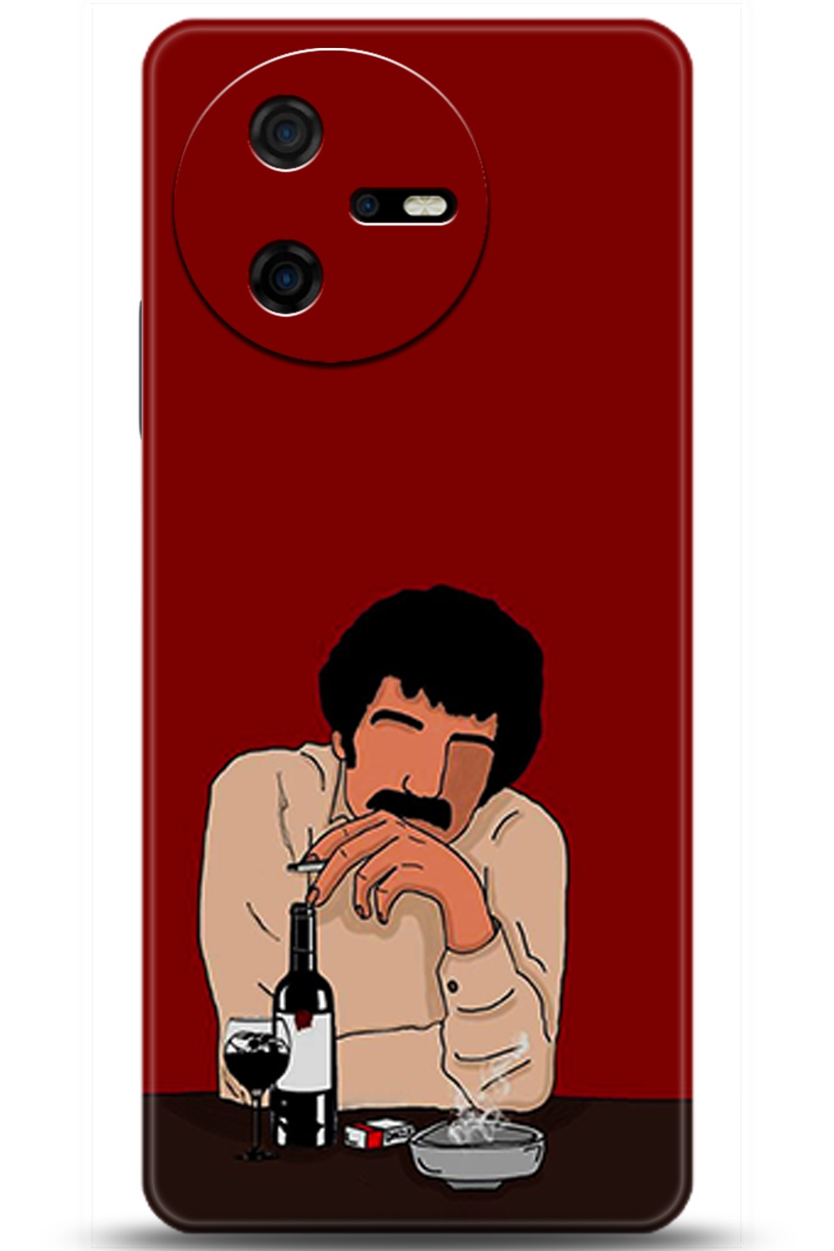 Casper Via A40 Uyumlu Kılıf HD Baskılı Kılıf - Followed Institution 5396