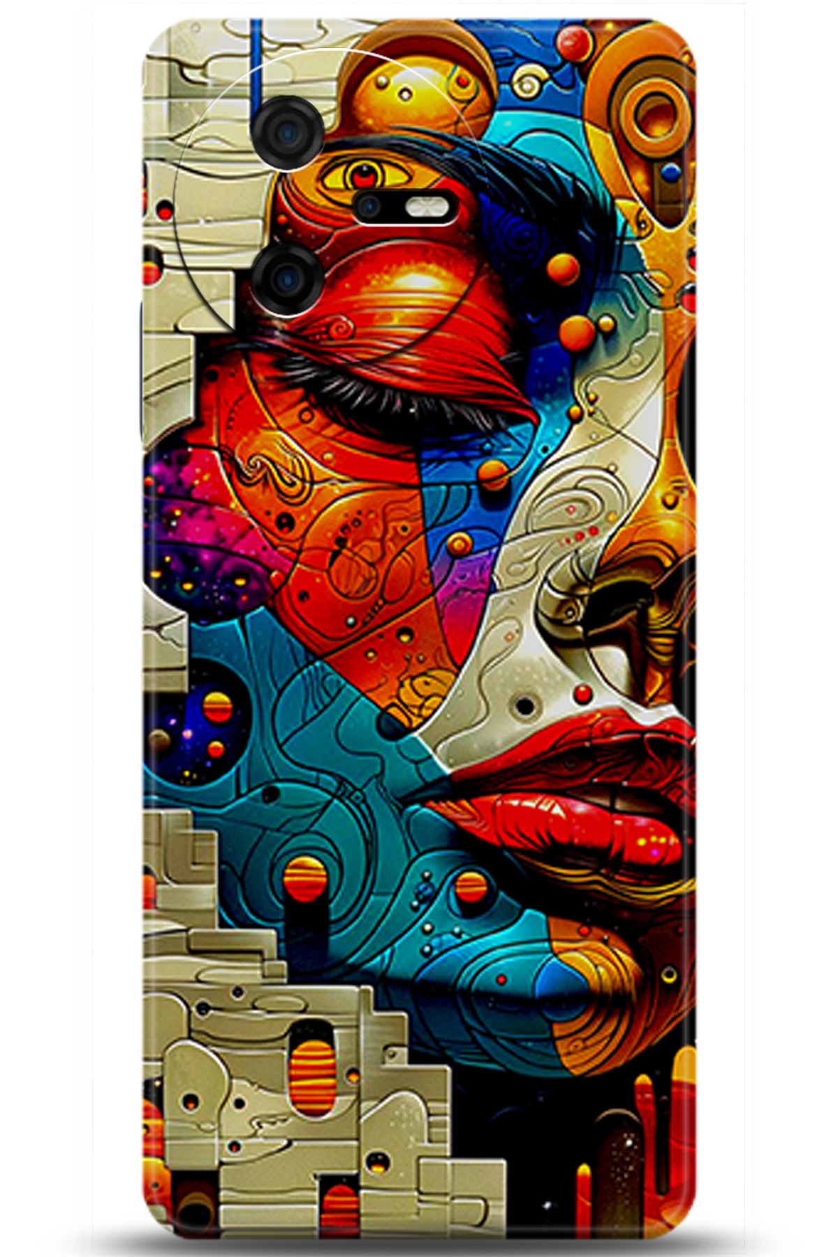 Casper Via A40 Uyumlu Kılıf HD Baskılı Kılıf - Followed Institution 5422