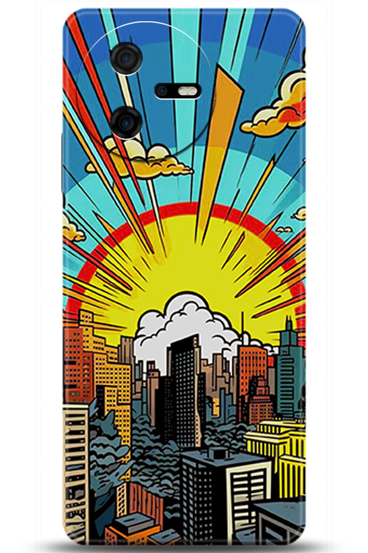 Casper Via A40 Uyumlu Kılıf HD Baskılı Kılıf - Followed Institution 5571