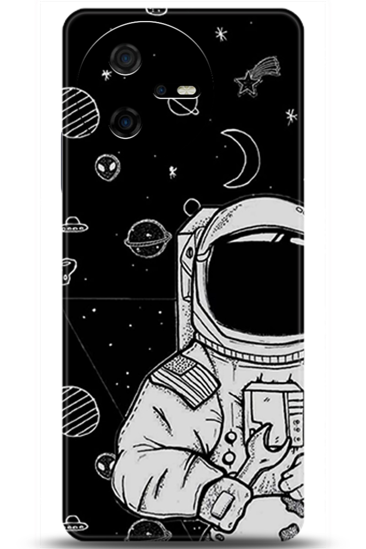 Casper Via A40 Uyumlu Kılıf HD Baskılı Kılıf - Followed Institution 5852