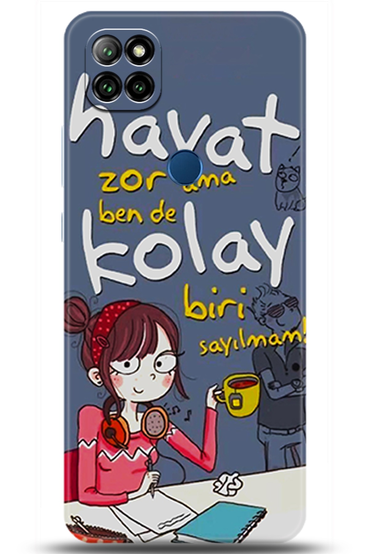 Casper Via E30 Uyumlu Kılıf HD Baskılı Kılıf - Followed Institution 5686