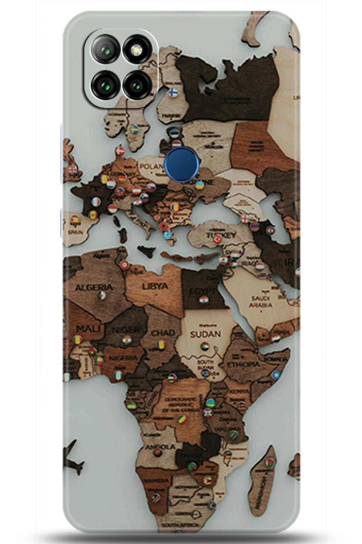 Casper Via E30 Uyumlu Kılıf HD Baskılı Kılıf - Followed Institution 5891