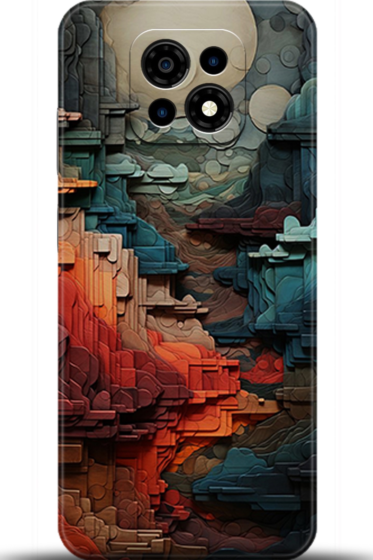 Casper Via M30 Uyumlu Kılıf HD Baskılı Kılıf - Followed Institution 5218