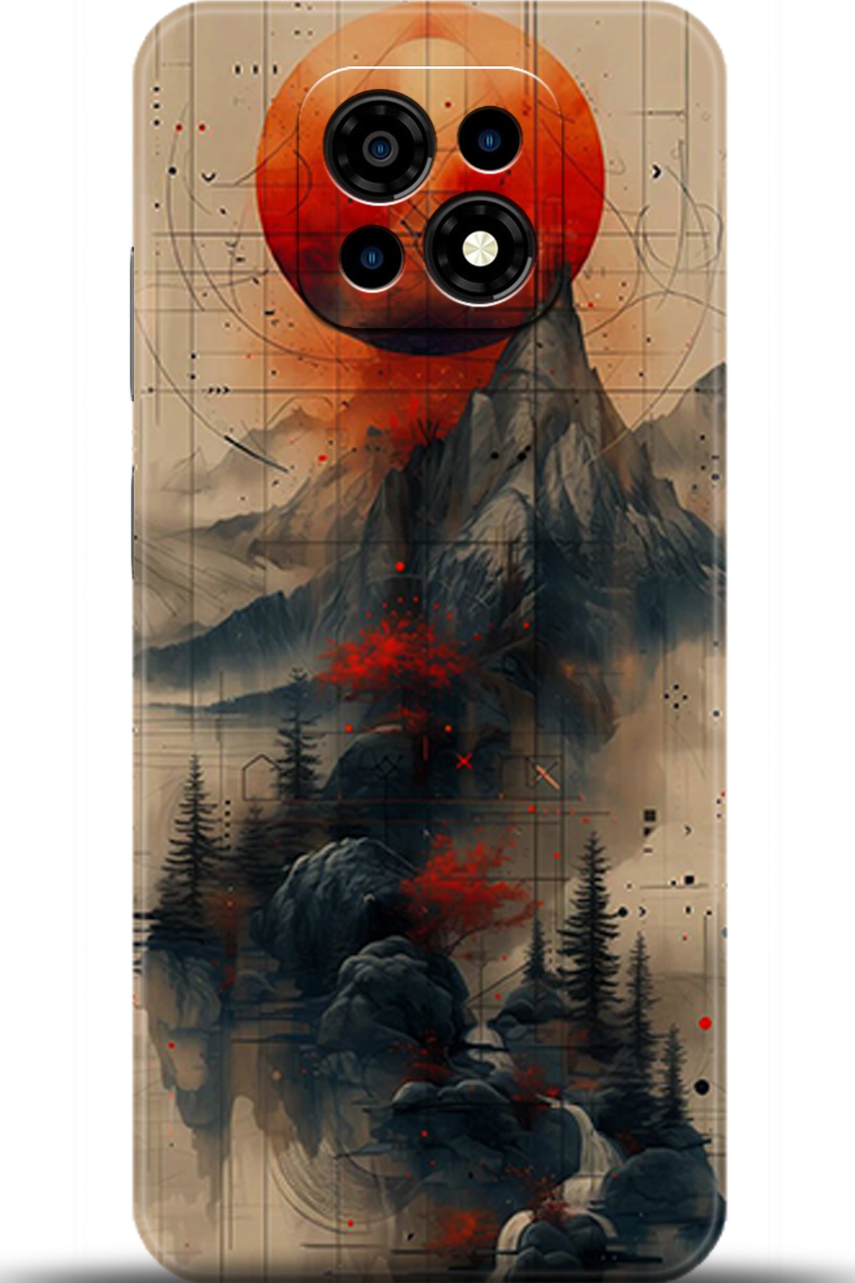 Casper Via M30 Uyumlu Kılıf HD Baskılı Kılıf - Followed Institution 5244