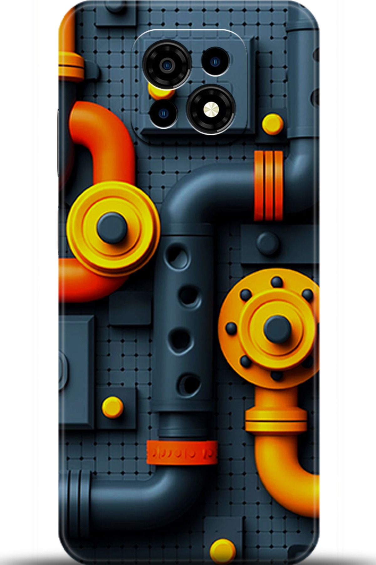 Casper Via M30 Uyumlu Kılıf HD Baskılı Kılıf - Followed Institution 5466