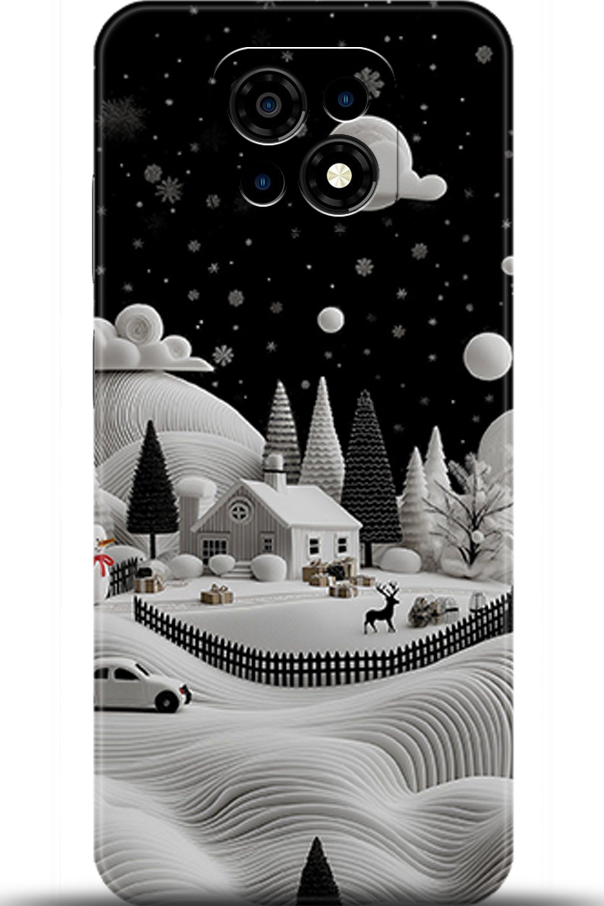 Casper Via M30 Uyumlu Kılıf HD Baskılı Kılıf - Followed Institution 5724