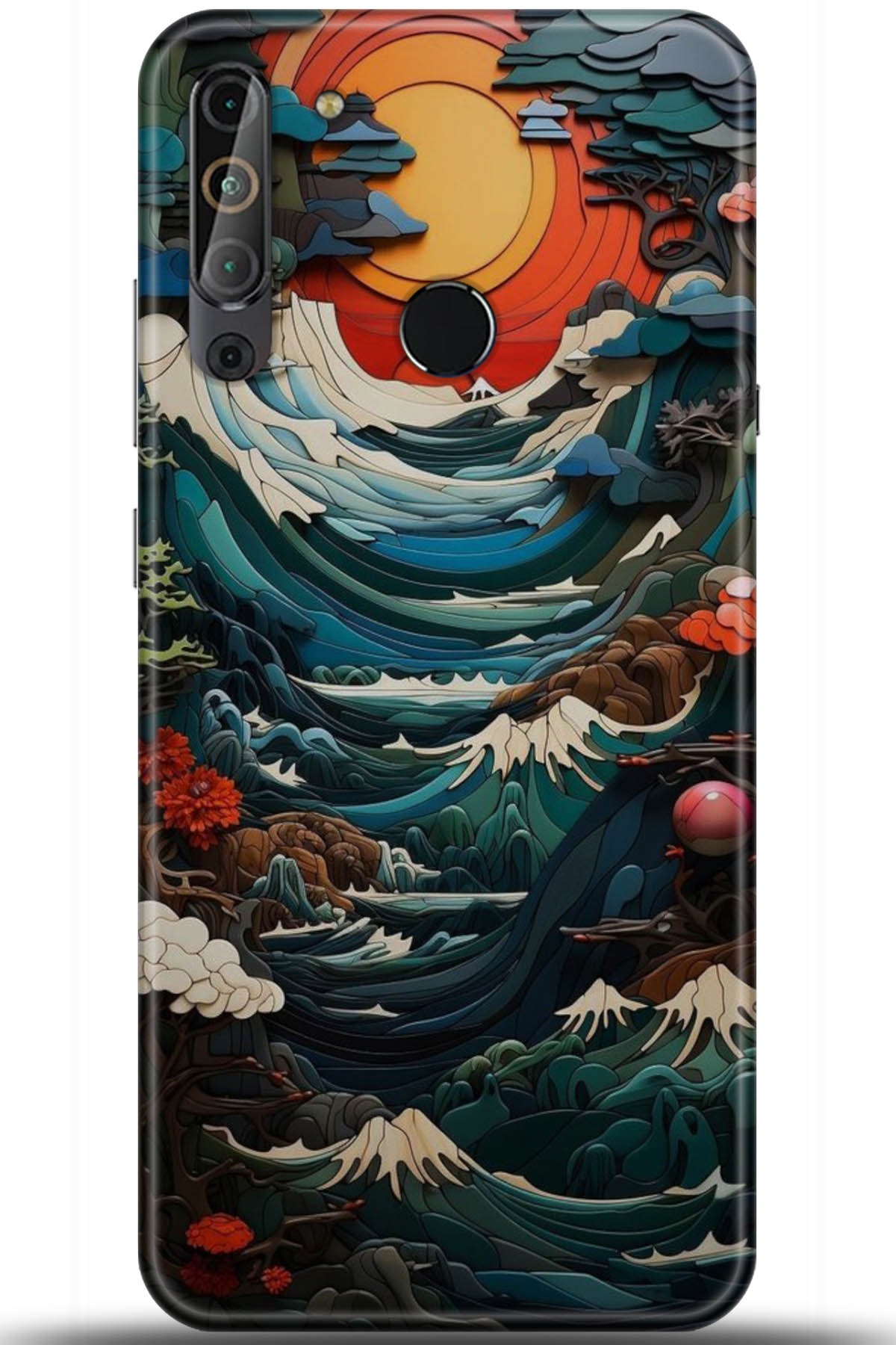 Casper Via X20 Uyumlu Kılıf HD Baskılı Kılıf - Followed Institution 5009