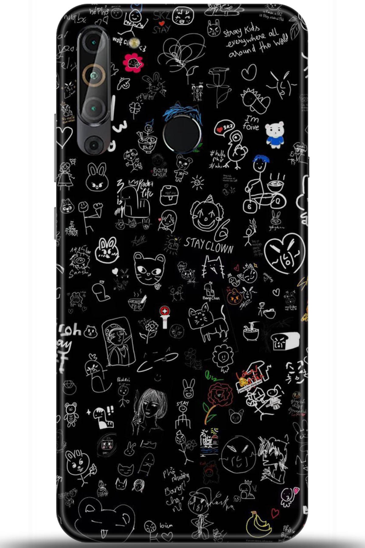 Casper Via X20 Uyumlu Kılıf HD Baskılı Kılıf - Followed Institution 5143