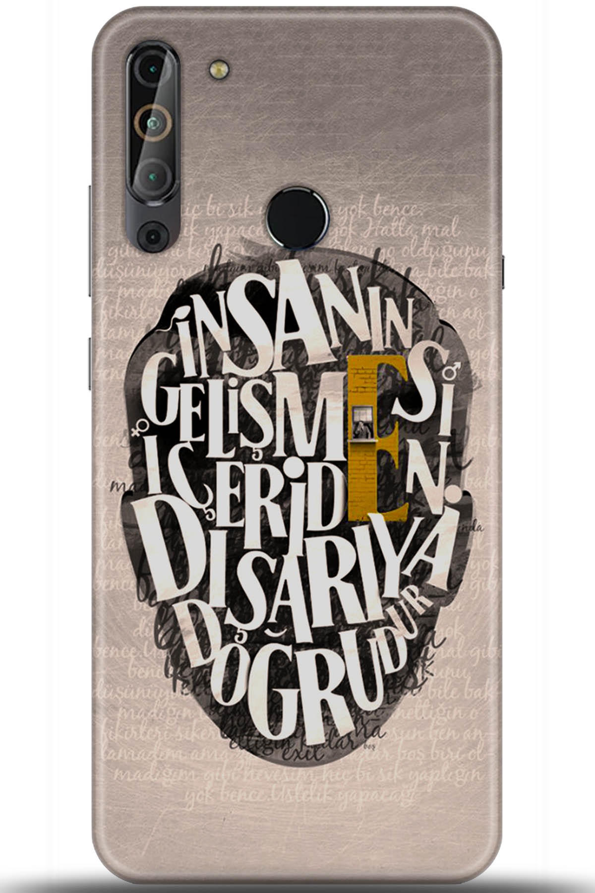 Casper Via X20 Uyumlu Kılıf HD Baskılı Kılıf - Followed Institution 5587