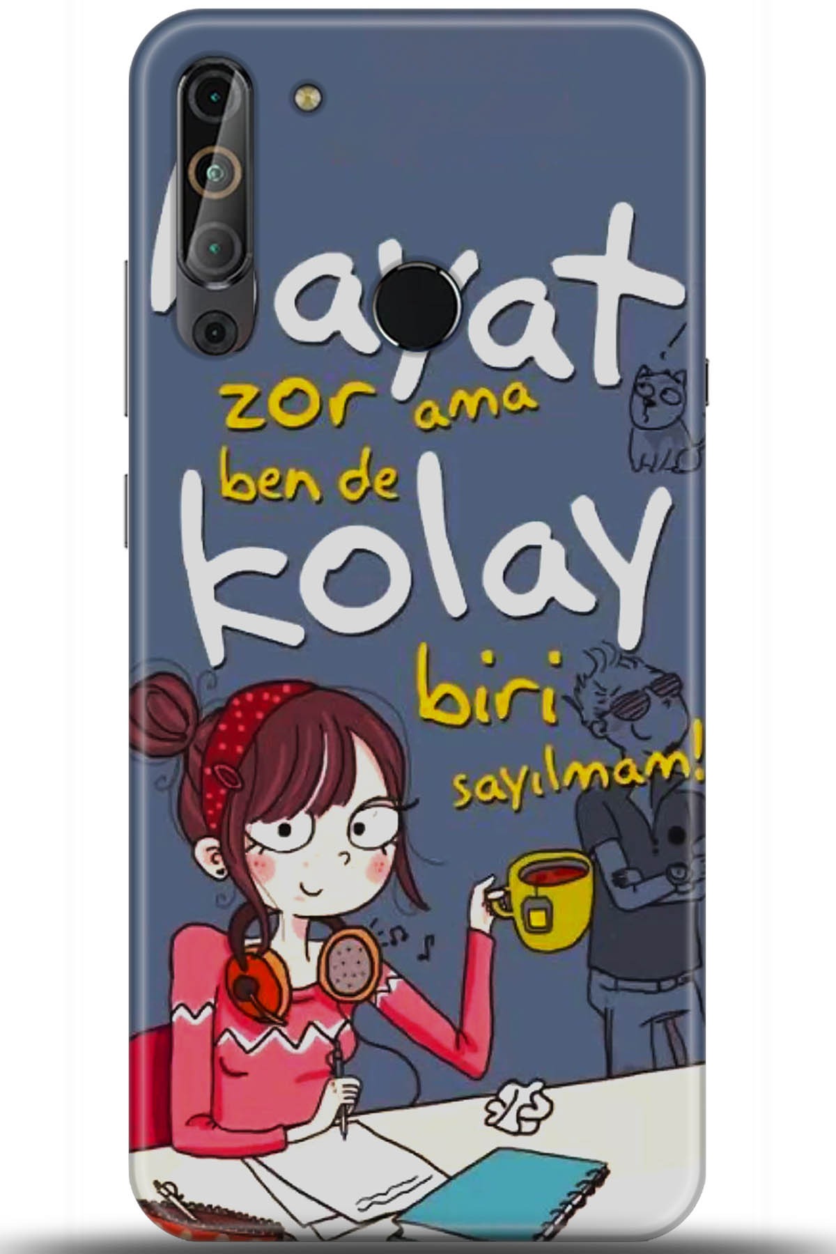 Casper Via X20 Uyumlu Kılıf HD Baskılı Kılıf - Followed Institution 5686