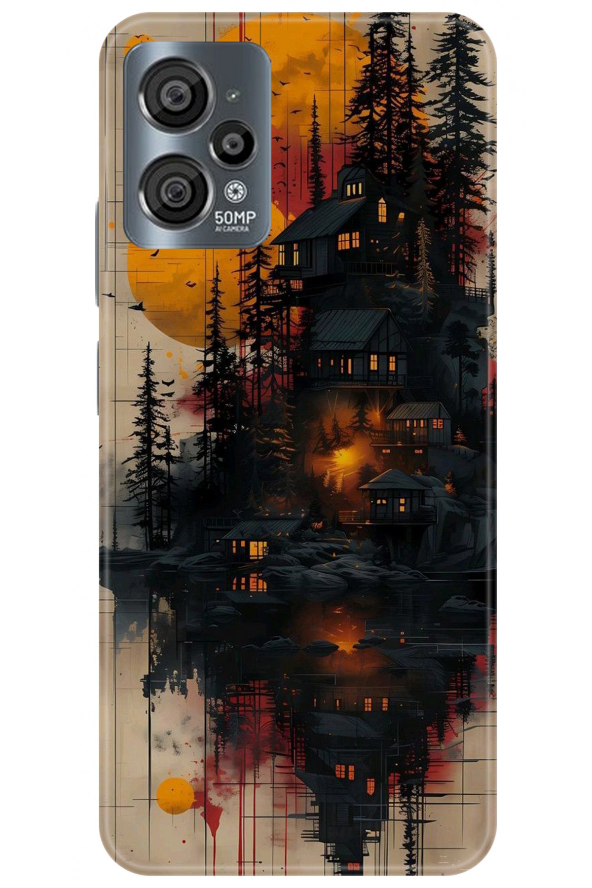 Casper Via X30 Uyumlu Kılıf HD Baskılı Kılıf - Followed Institution 5292