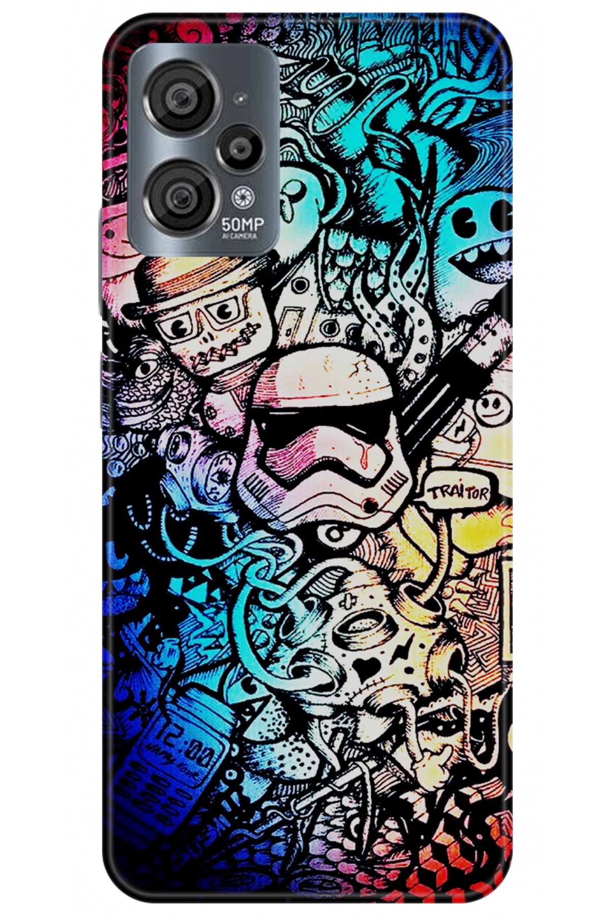 Casper Via X30 Uyumlu Kılıf HD Baskılı Kılıf - Followed Institution 5973