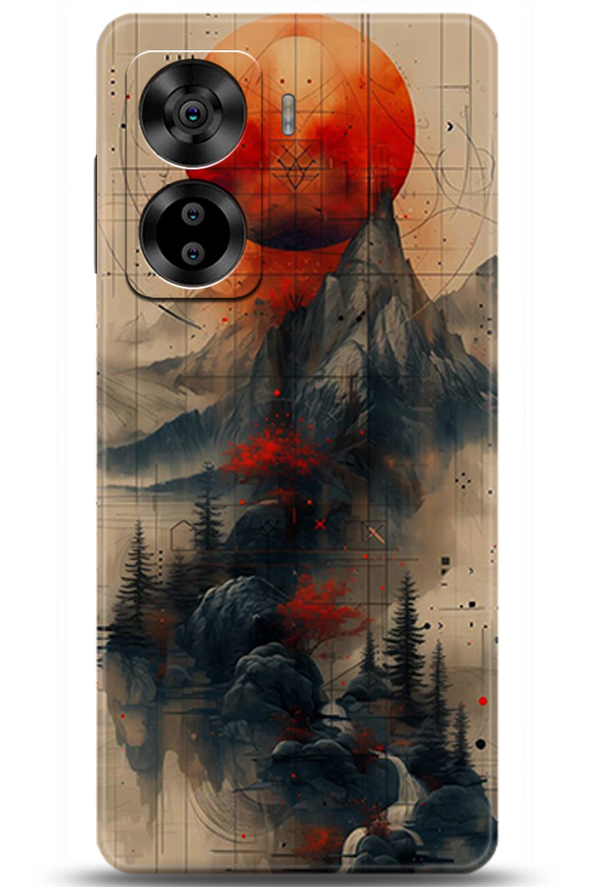 Casper Via X40 Uyumlu Kılıf HD Baskılı Kılıf - Followed Institution 5244