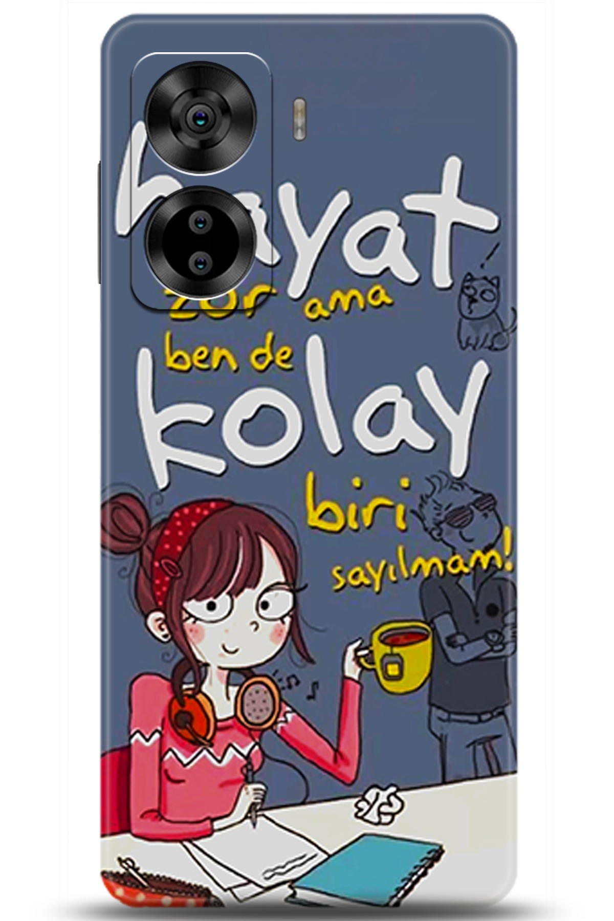 Casper Via X40 Uyumlu Kılıf HD Baskılı Kılıf - Followed Institution 5686