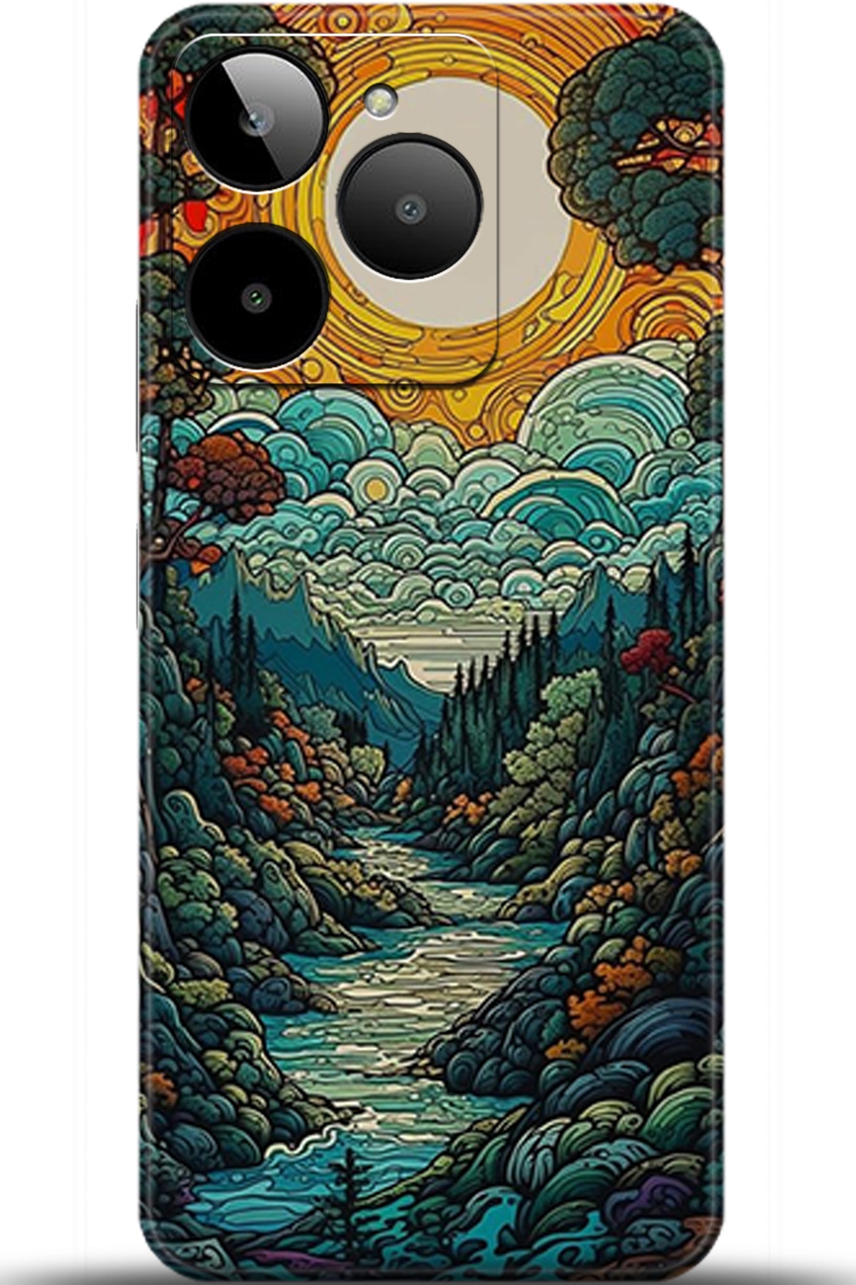 General Mobile Era 30 Uyumlu Kılıf HD Baskılı Kılıf - Followed Institution 5198