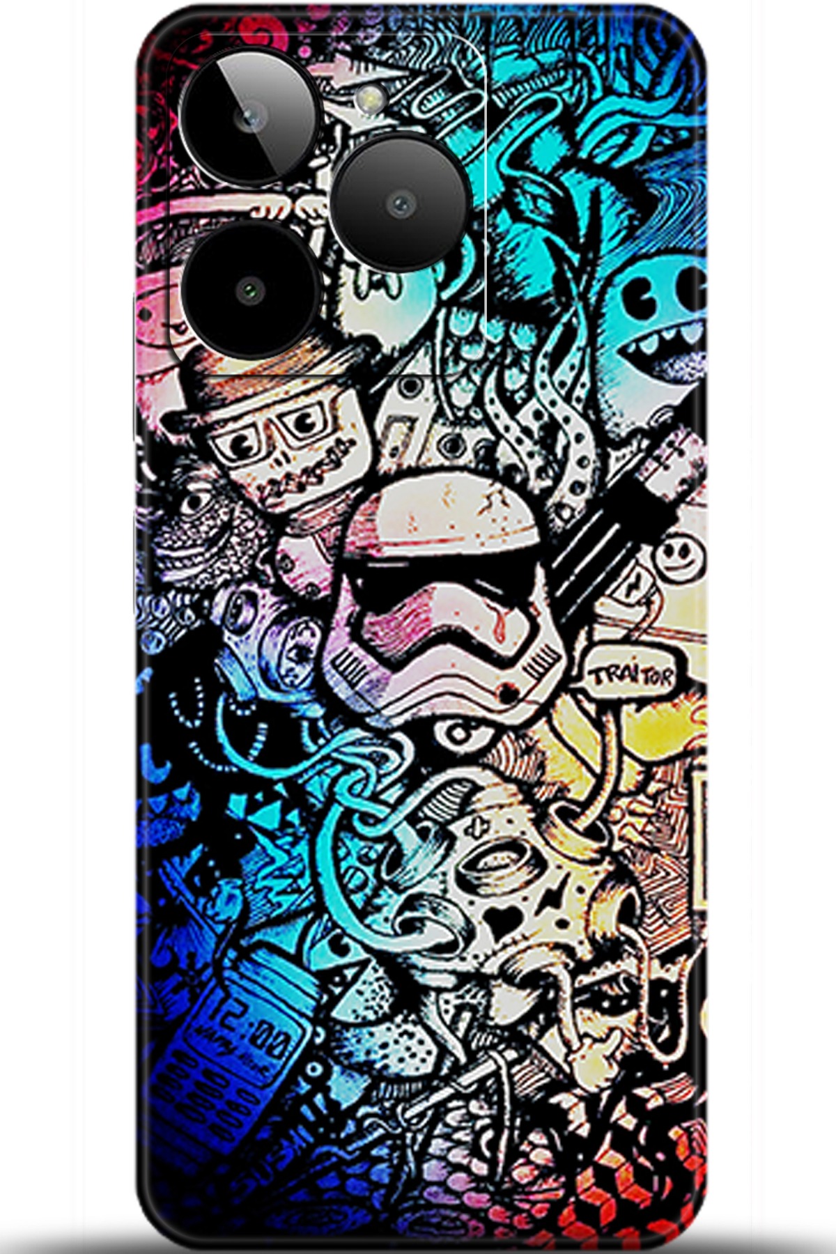 General Mobile Era 30 Uyumlu Kılıf HD Baskılı Kılıf - Followed Institution 5973