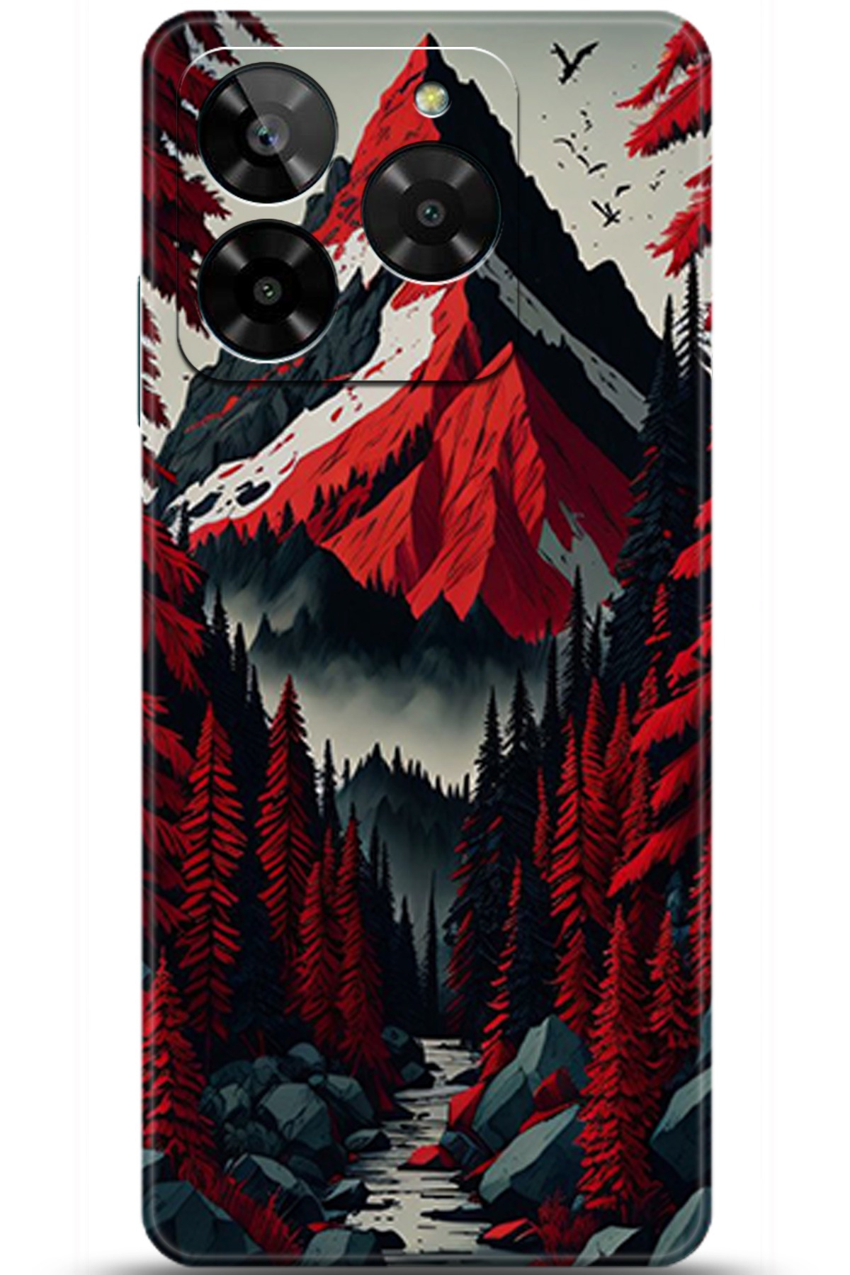 General Mobile Era 50 Uyumlu Kılıf HD Baskılı Kılıf - Followed Institution 5196