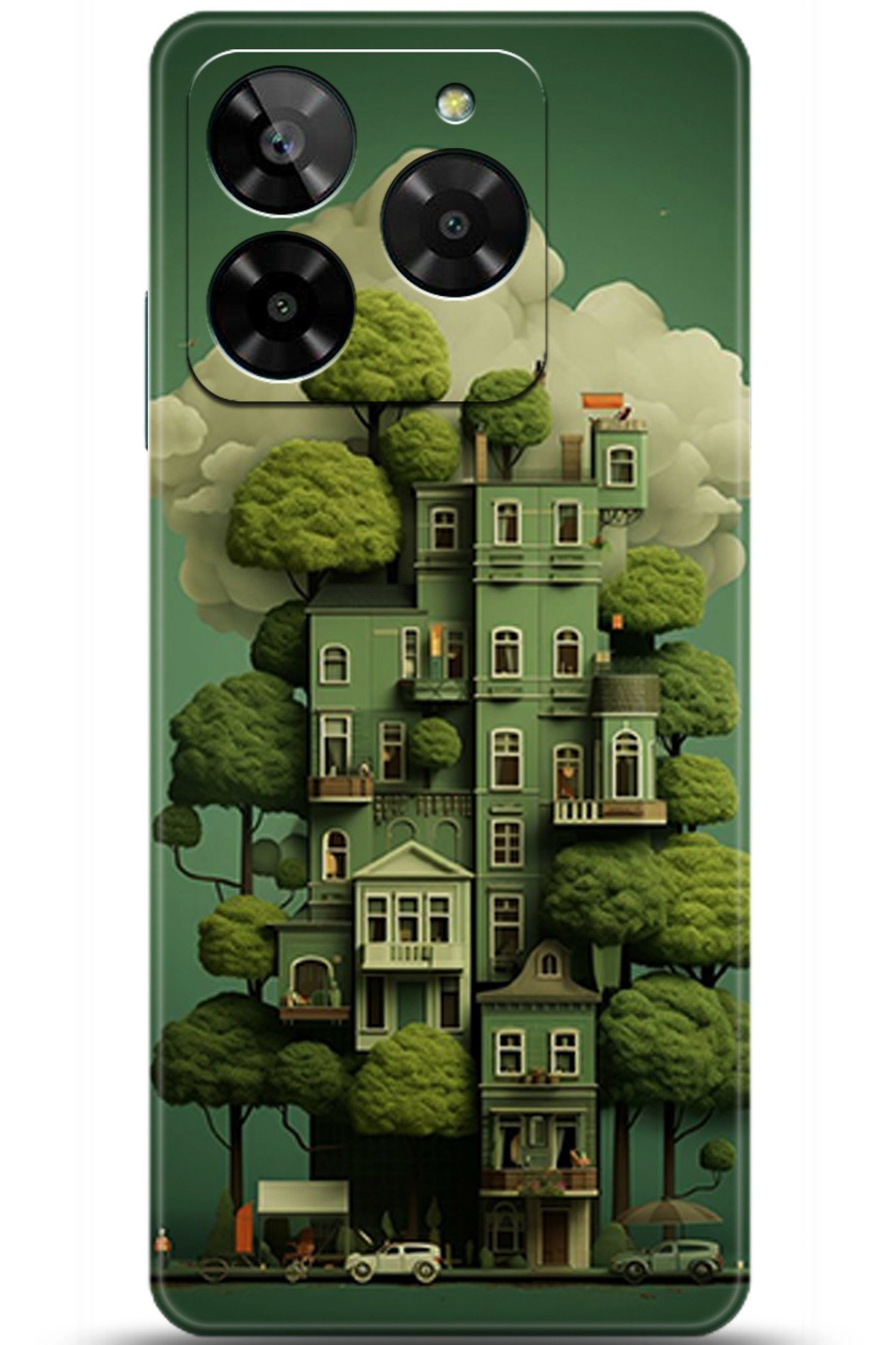 General Mobile Era 50 Uyumlu Kılıf HD Baskılı Kılıf - Followed Institution 5273