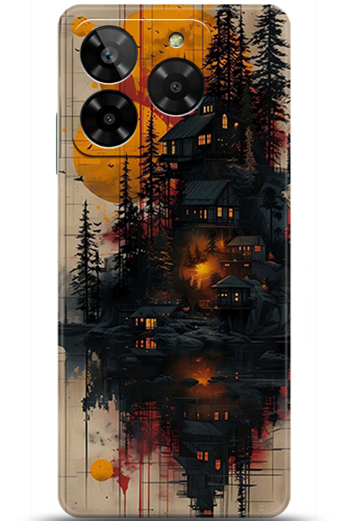 General Mobile Era 50 Uyumlu Kılıf HD Baskılı Kılıf - Followed Institution 5292