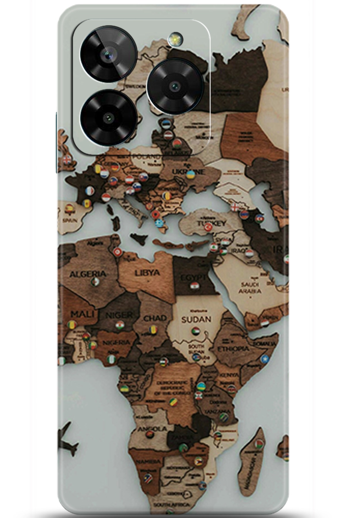 General Mobile Era 50 Uyumlu Kılıf HD Baskılı Kılıf - Followed Institution 5891