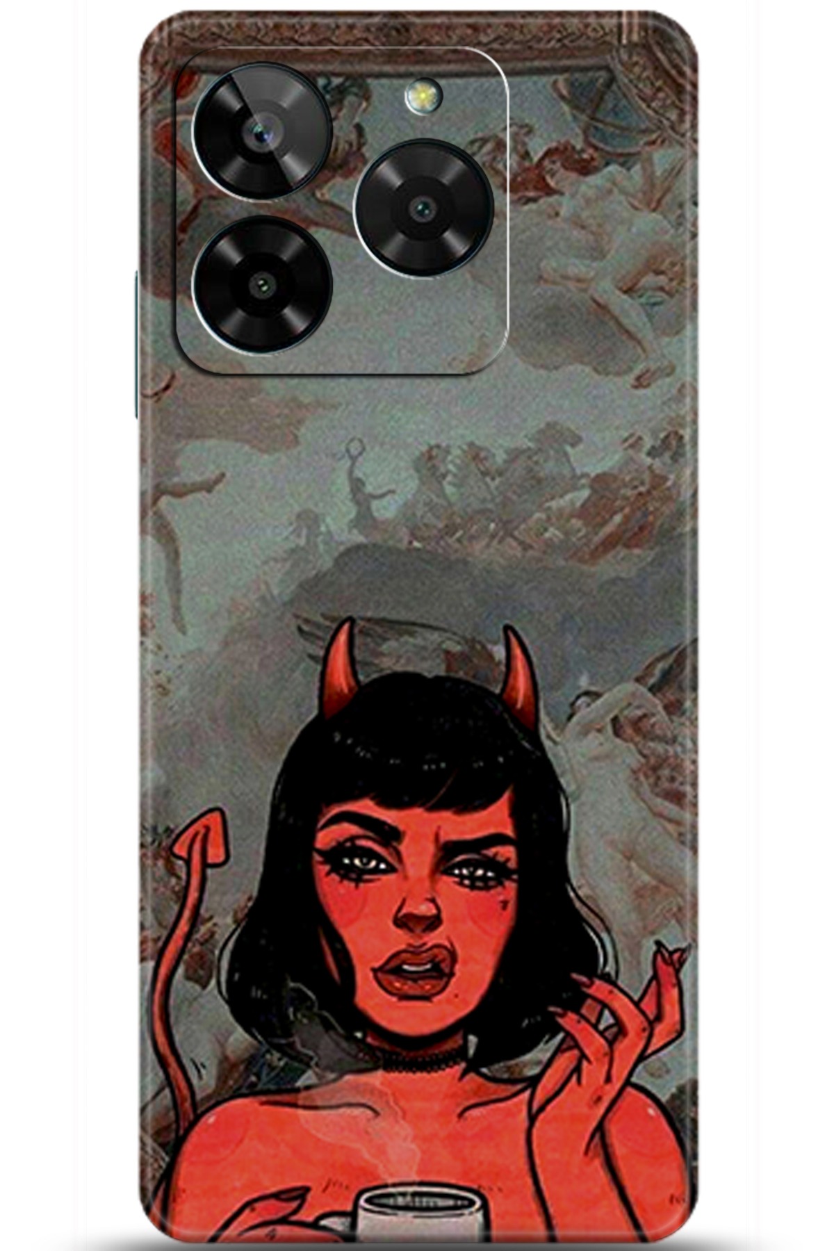 General Mobile Era 50 Uyumlu Kılıf HD Baskılı Kılıf - Followed Institution 6047