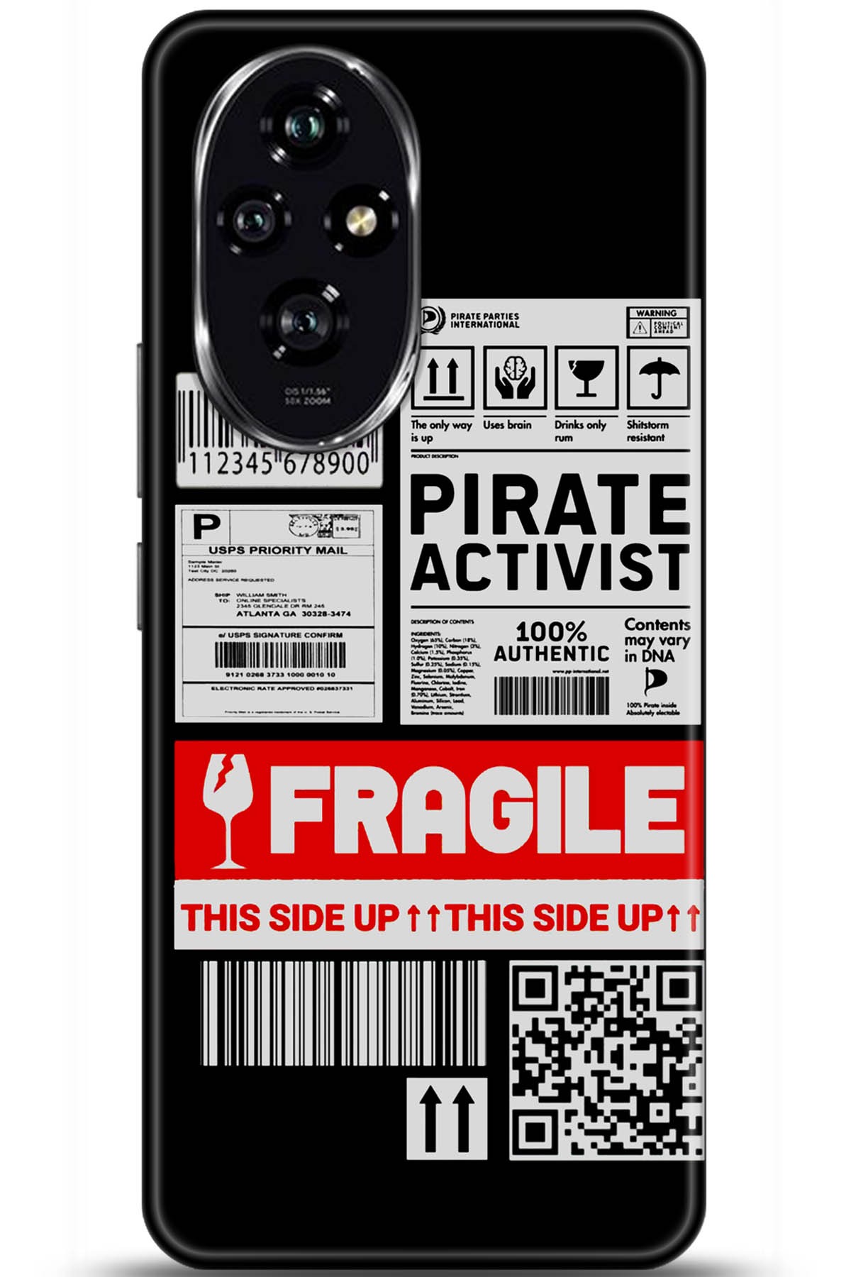 Honor 200 Uyumlu Kılıf HD Baskılı Kılıf - Followed Institution 5447