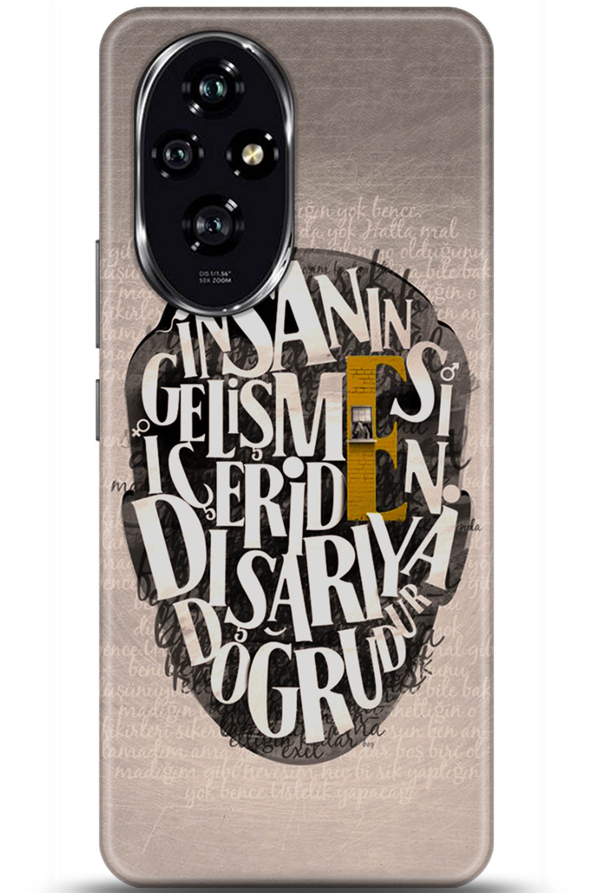 Honor 200 Uyumlu Kılıf HD Baskılı Kılıf - Followed Institution 5587