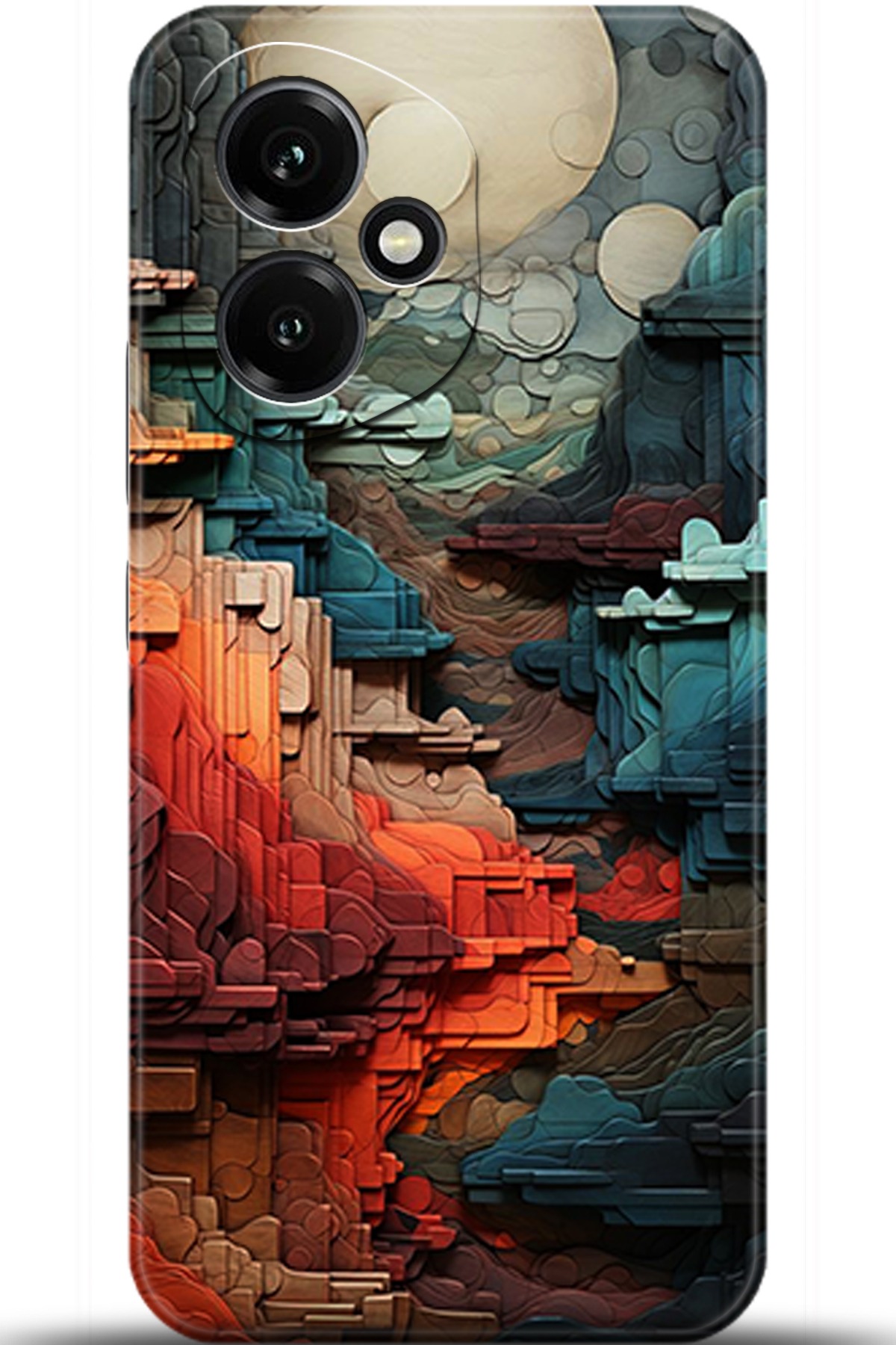 Honor 400 Uyumlu Kılıf HD Baskılı Kılıf - Followed Institution 5218