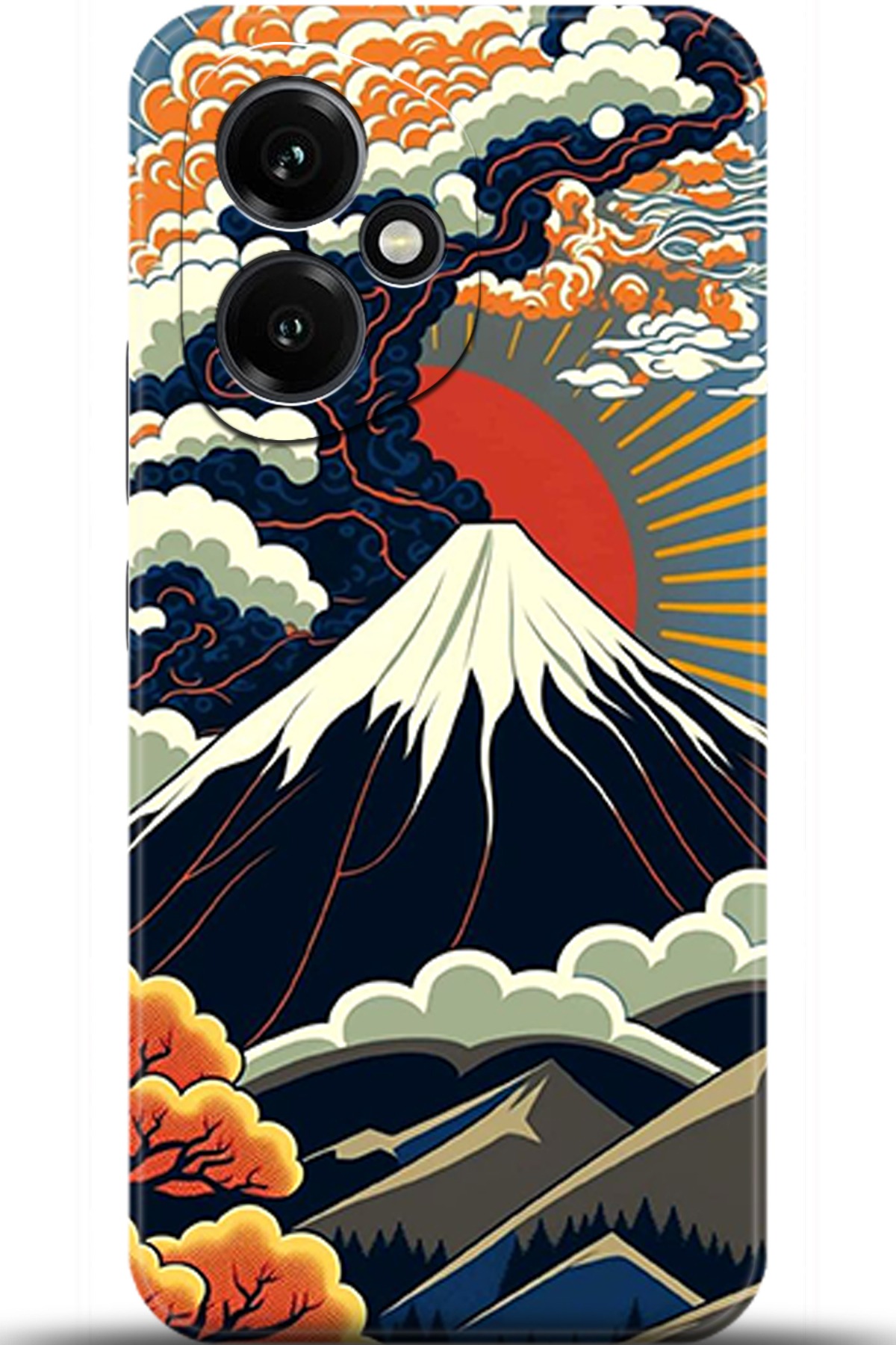 Honor 400 Uyumlu Kılıf HD Baskılı Kılıf - Followed Institution 5342