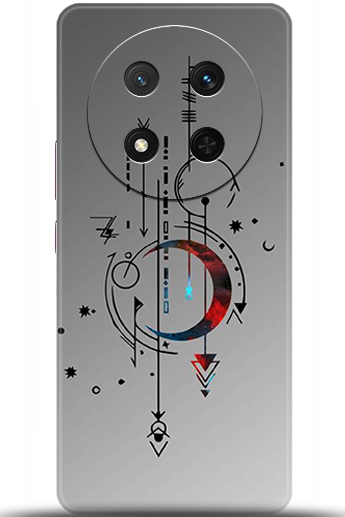 Honor Magic7 Lite Uyumlu Kılıf HD Baskılı Kılıf - Followed Institution 5182