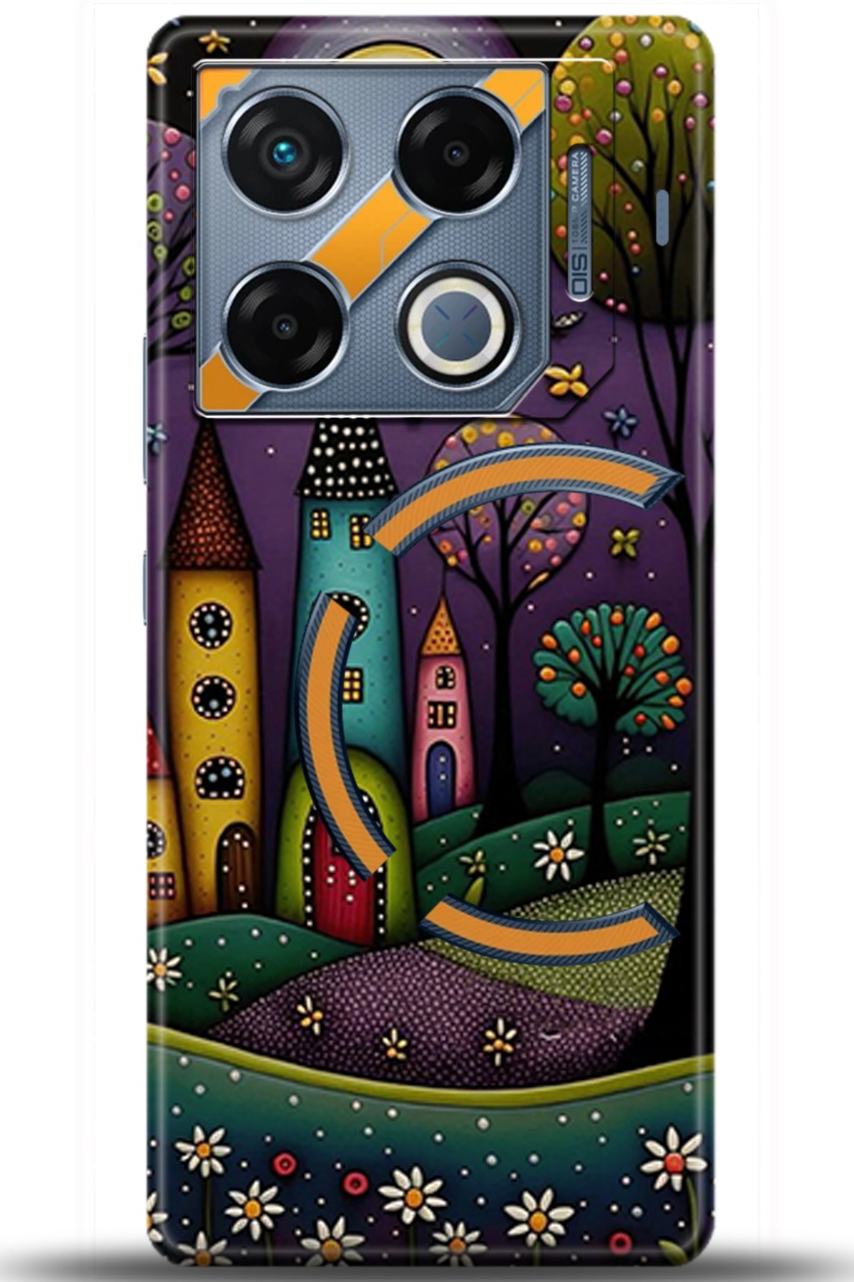 iNfinix GT 20 Pro Uyumlu Kılıf HD Baskılı Kılıf - Followed Institution 5704