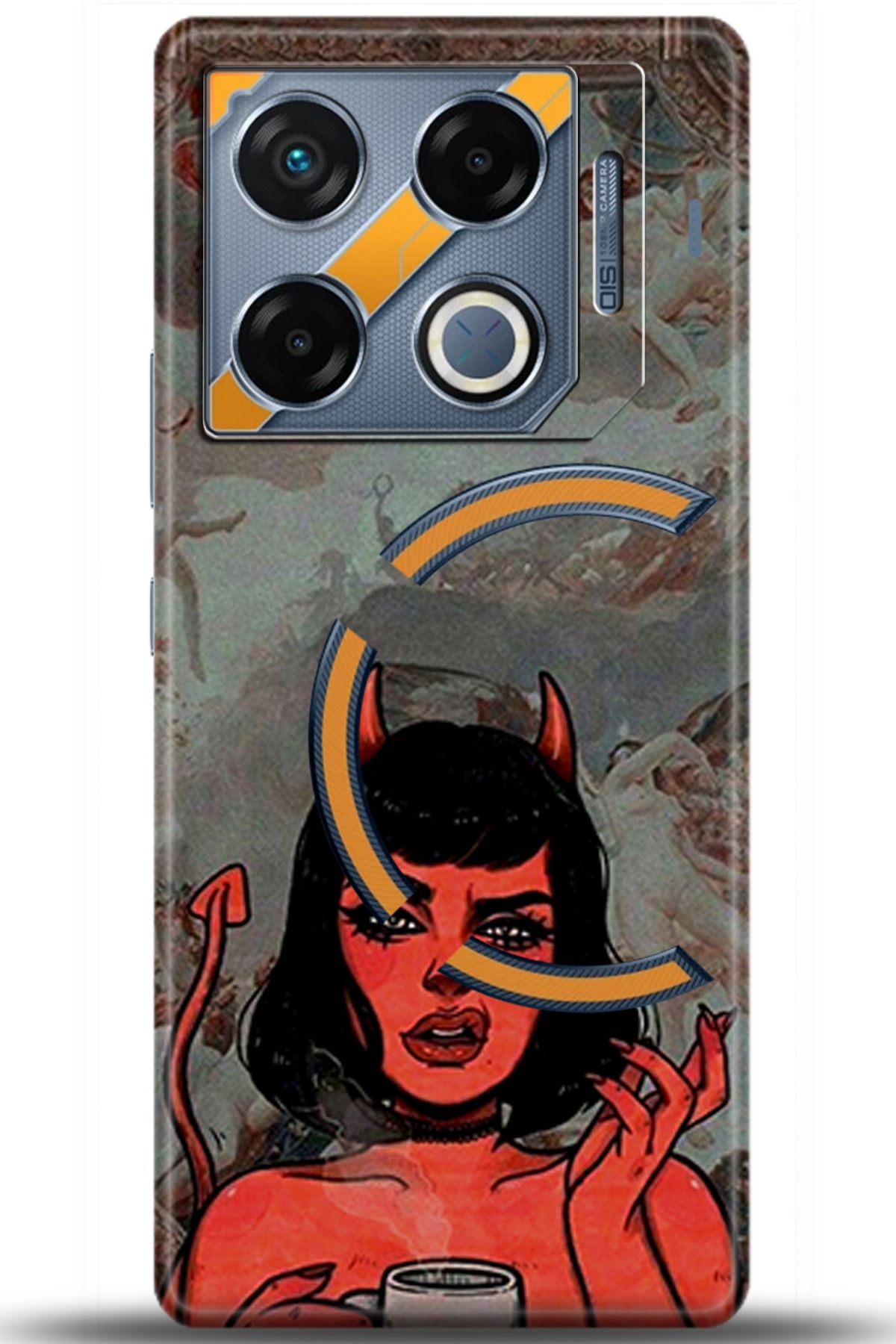 iNfinix GT 20 Pro Uyumlu Kılıf HD Baskılı Kılıf - Followed Institution 6047