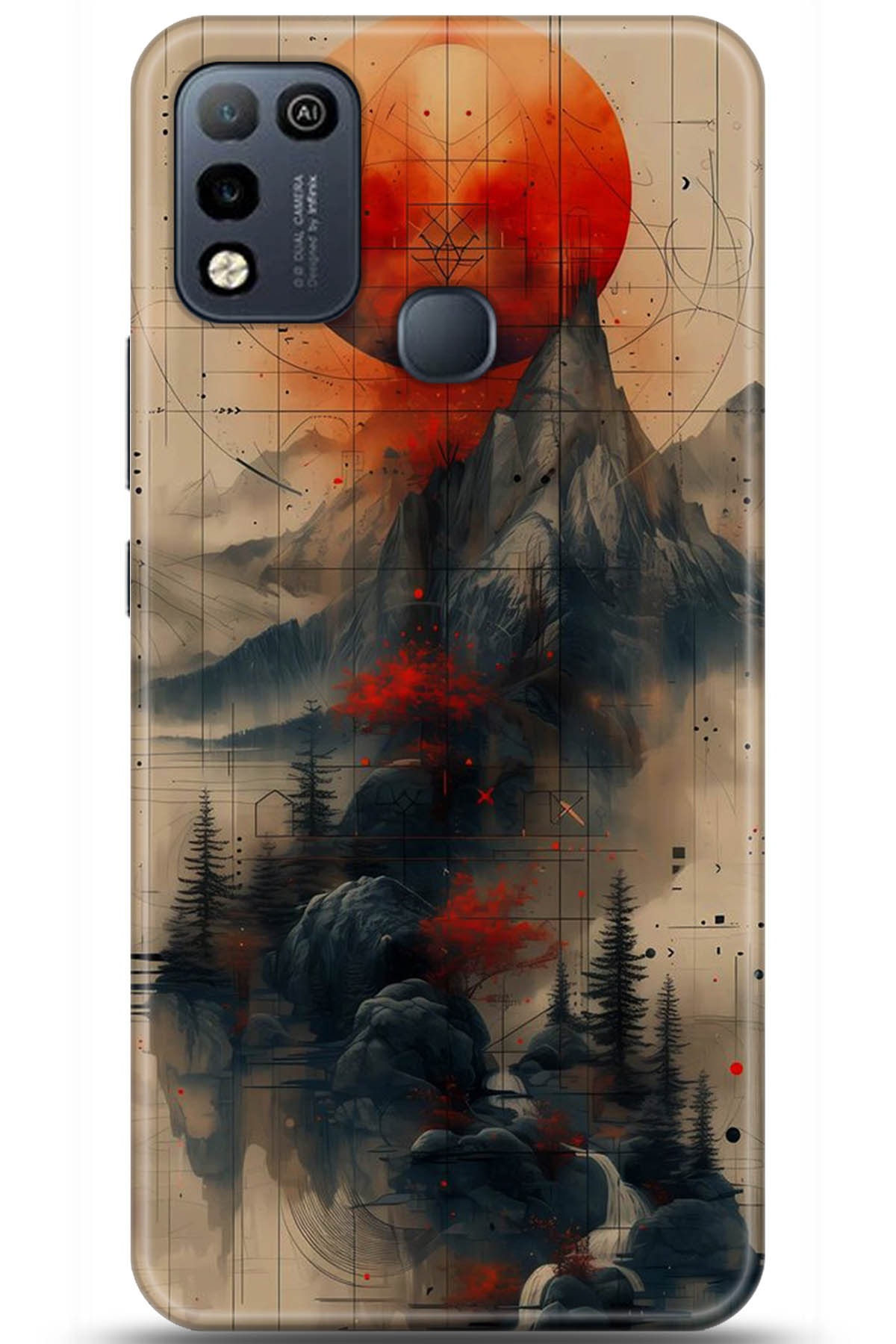 iNfinix Hot 10 Play Uyumlu Kılıf HD Baskılı Kılıf - Followed Institution 5244