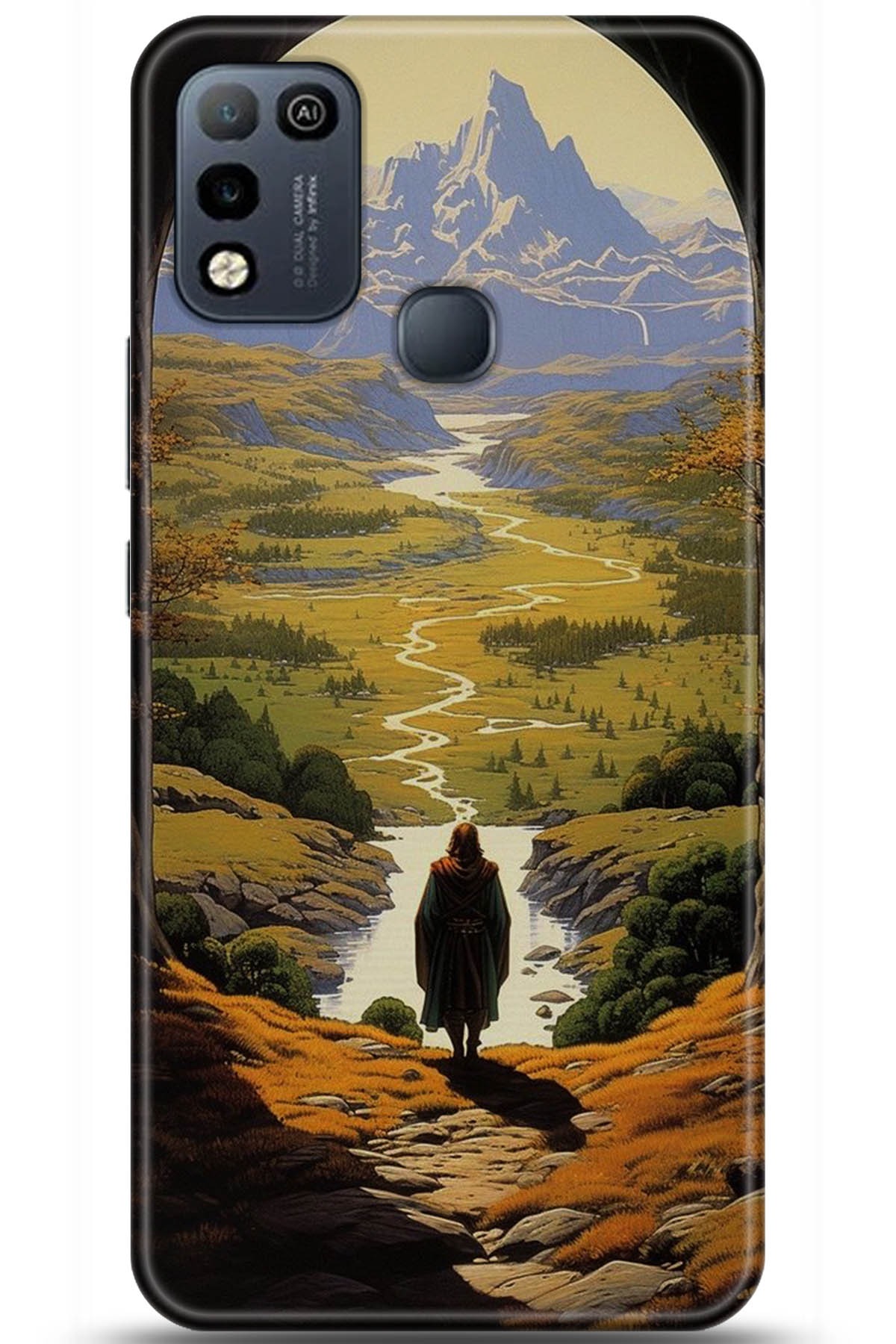 iNfinix Hot 10 Play Uyumlu Kılıf HD Baskılı Kılıf - Followed Institution 5263