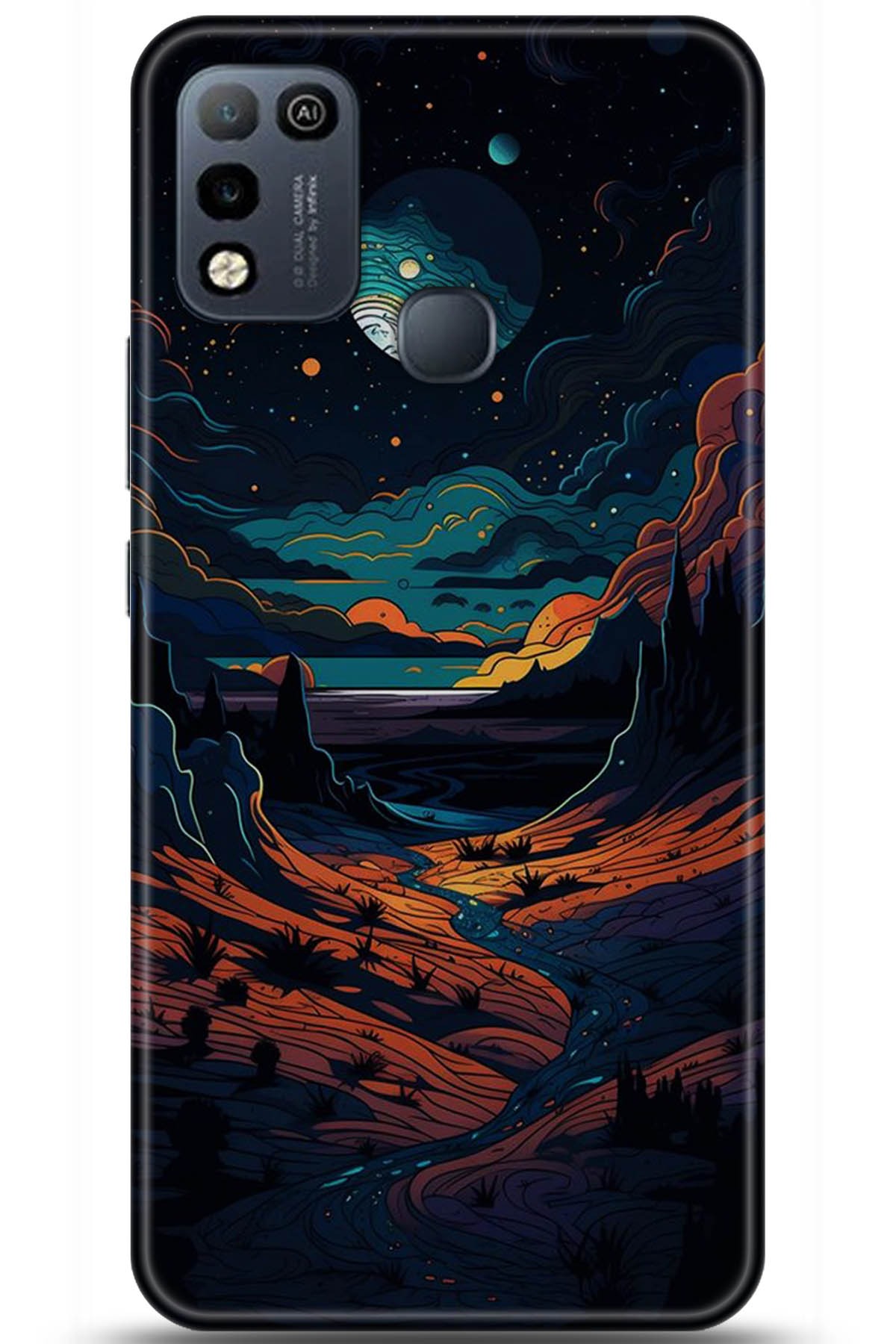 iNfinix Hot 10 Play Uyumlu Kılıf HD Baskılı Kılıf - Followed Institution 5275