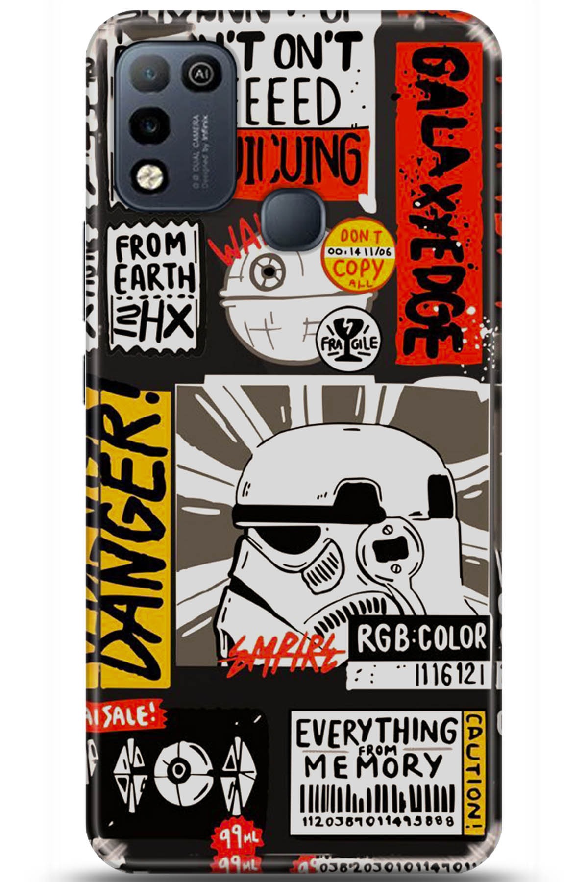 iNfinix Hot 10 Play Uyumlu Kılıf HD Baskılı Kılıf - Followed Institution 5555