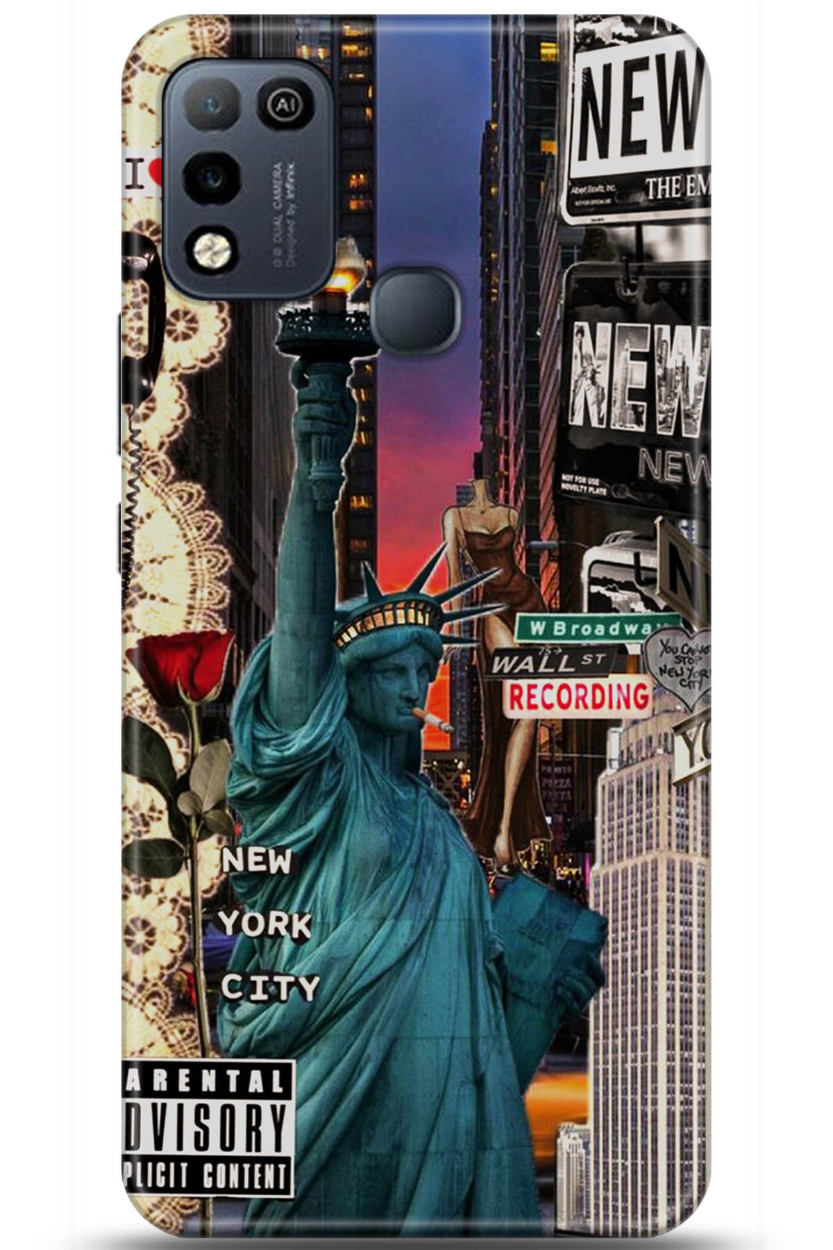 iNfinix Hot 10 Play Uyumlu Kılıf HD Baskılı Kılıf - Followed Institution 5618