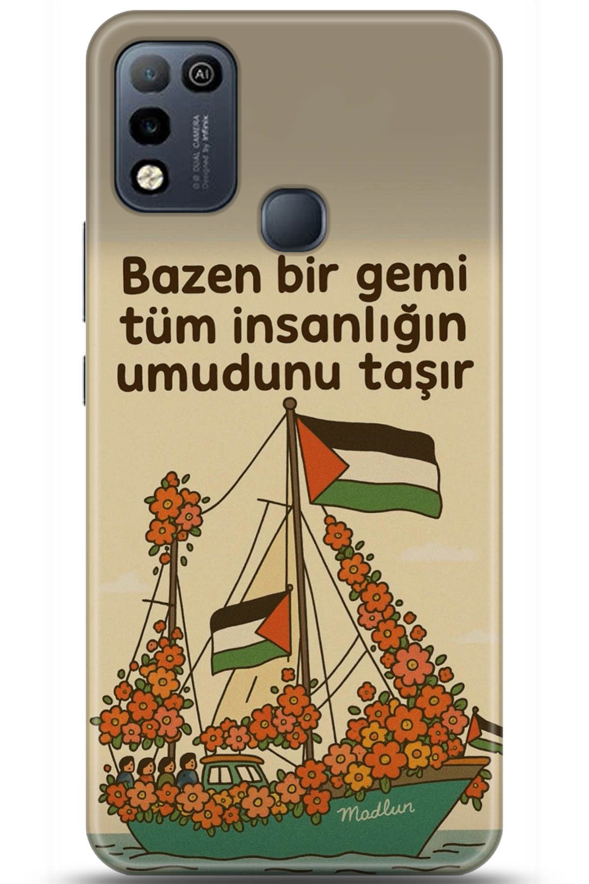 iNfinix Hot 10 Play Uyumlu Kılıf HD Baskılı Kılıf - Followed Institution 5739